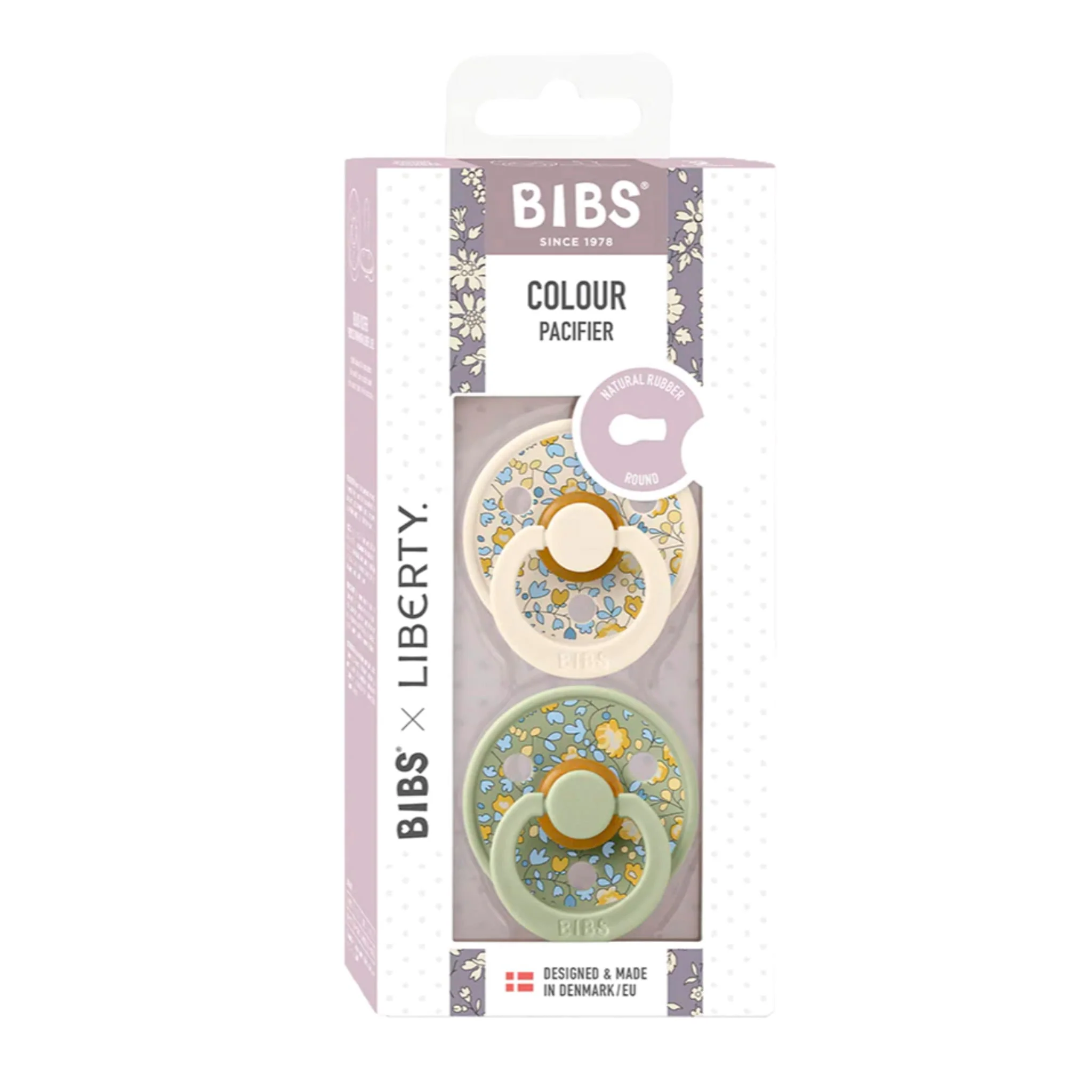 Suce Bibs (2) Liberty 6-18mois - Sage (Grandeur 2) - Image 2