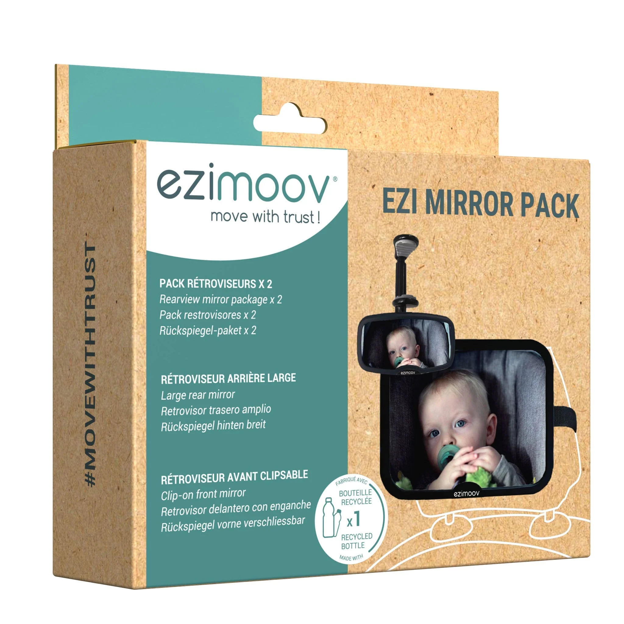 Surveillance Pack - Rétroviseur + Miroir siège auto - Image 2