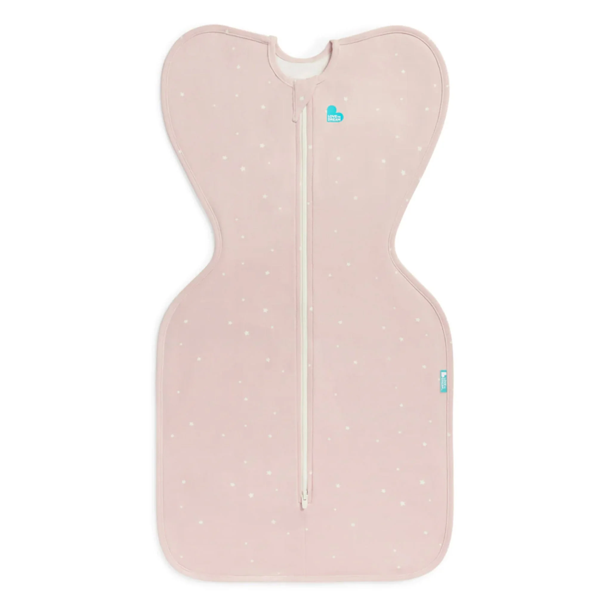 Swaddle Up Organique Small 8-13lb - Rose Étoilé