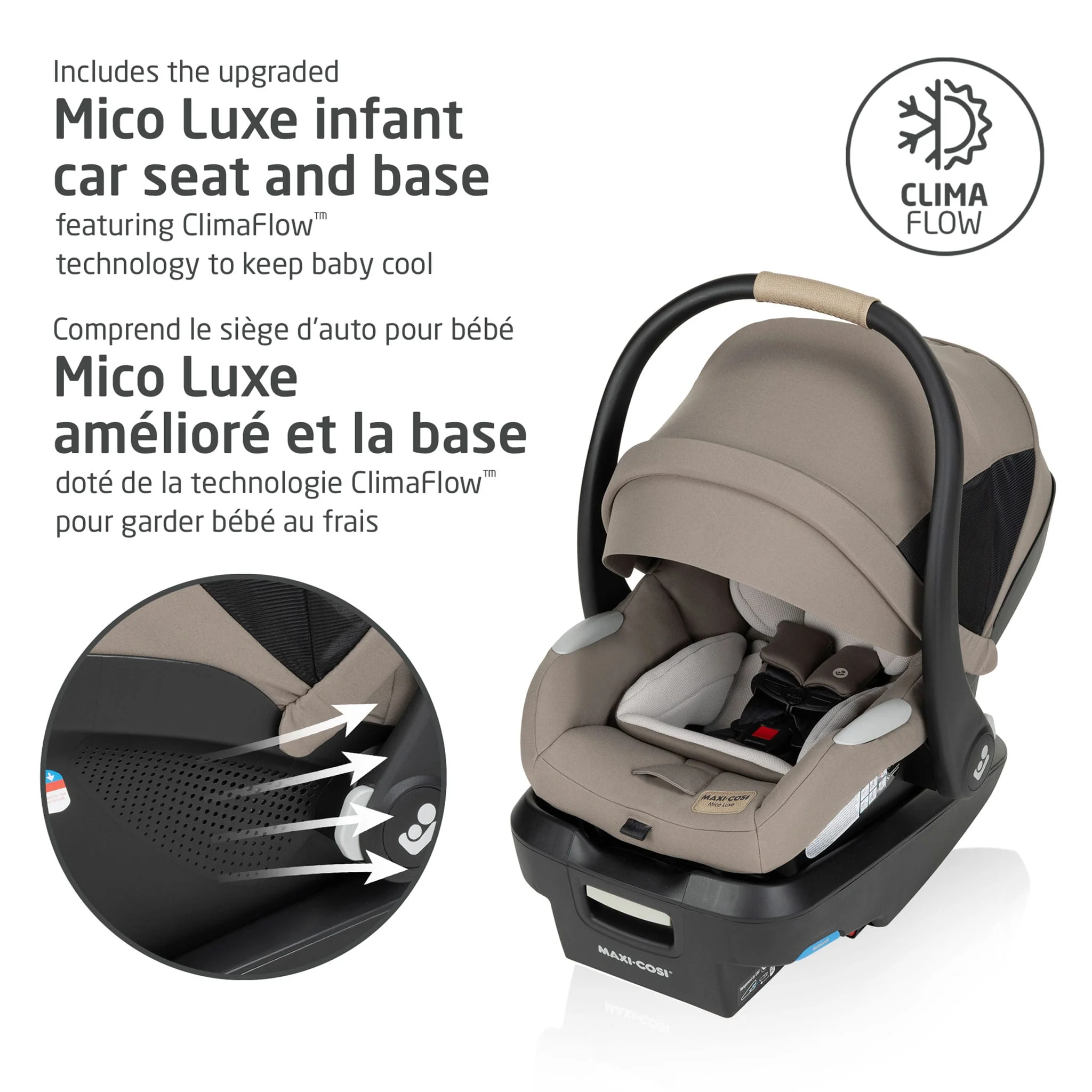 Système de Voyage Zelia Luxe 5 en 1 - Truffle - Image 5