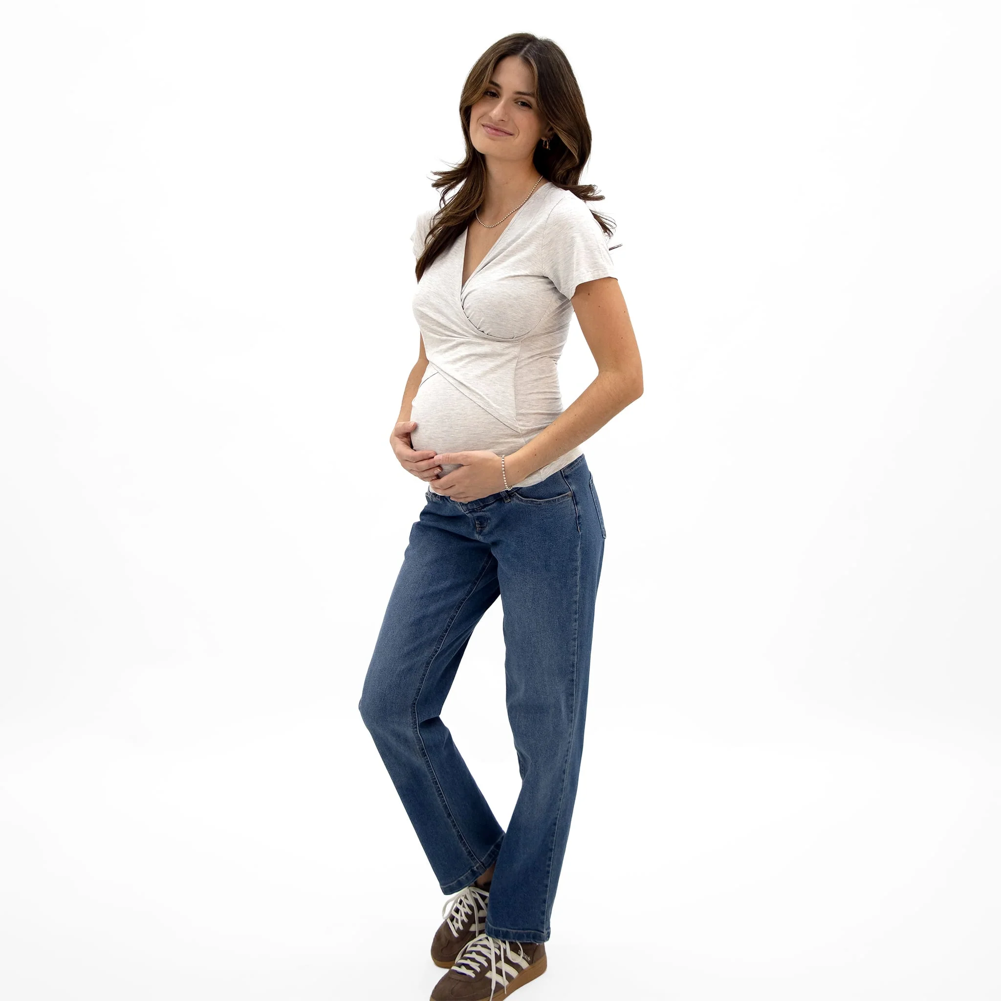 T-shirt Allaitement Gris - Image 5