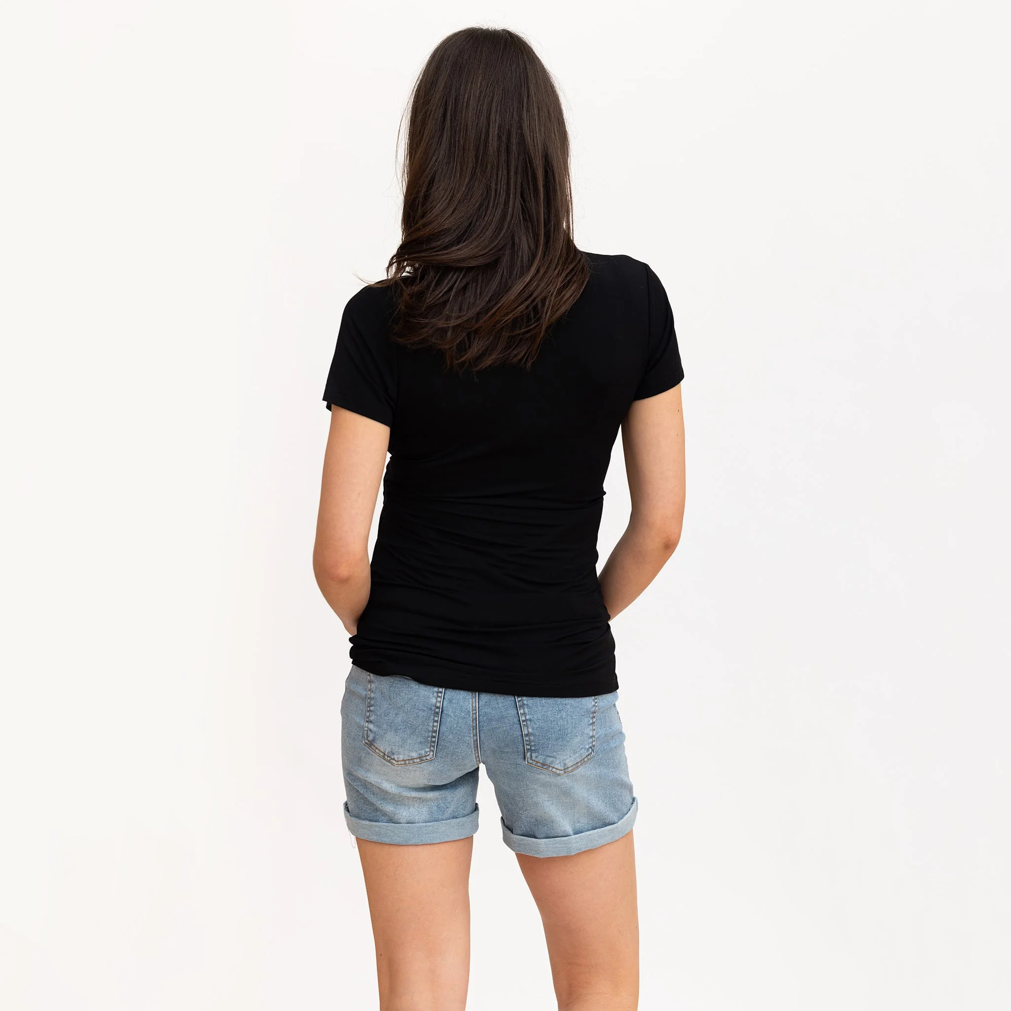 T-Shirt Allaitement Noir - Image 5