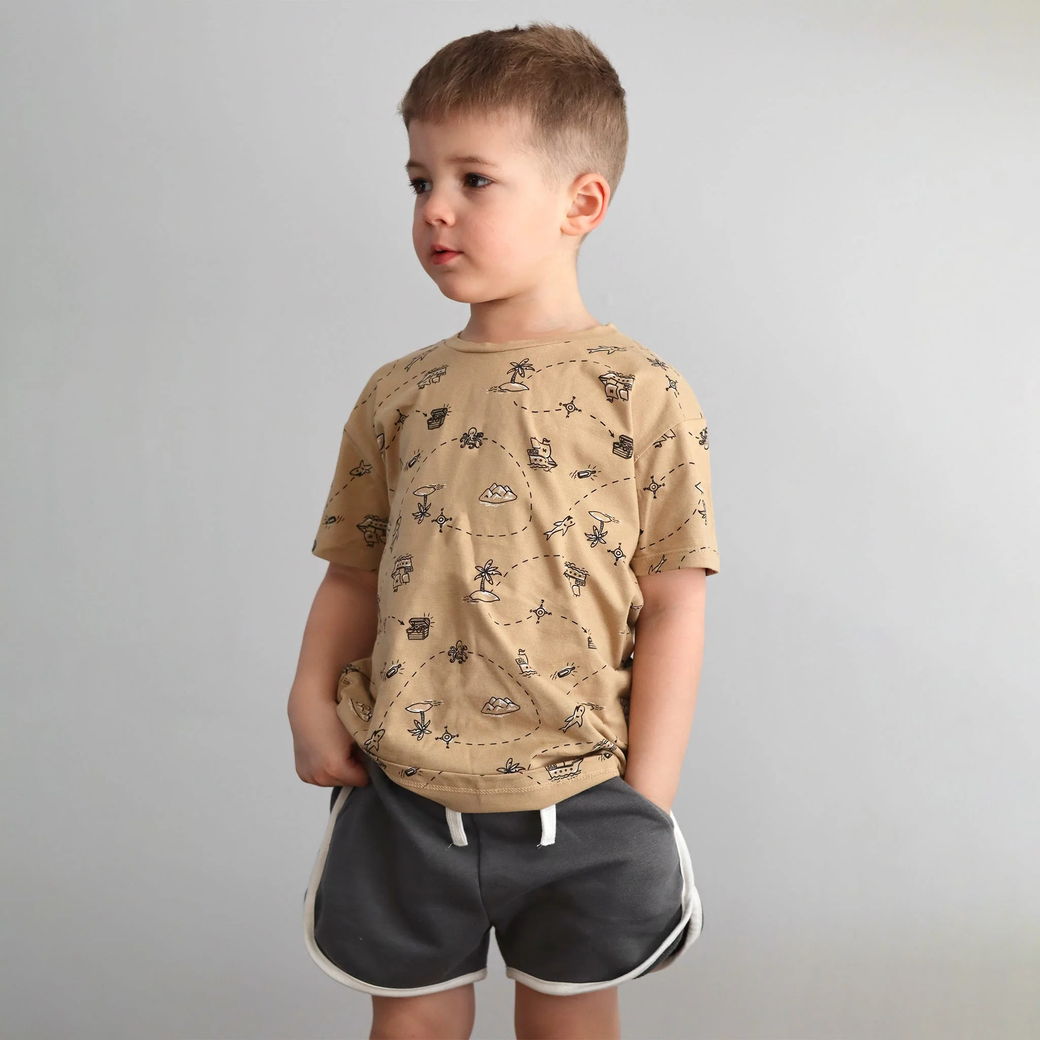 T-shirt Chasses Aux Trésor 2-8ans - Image 2