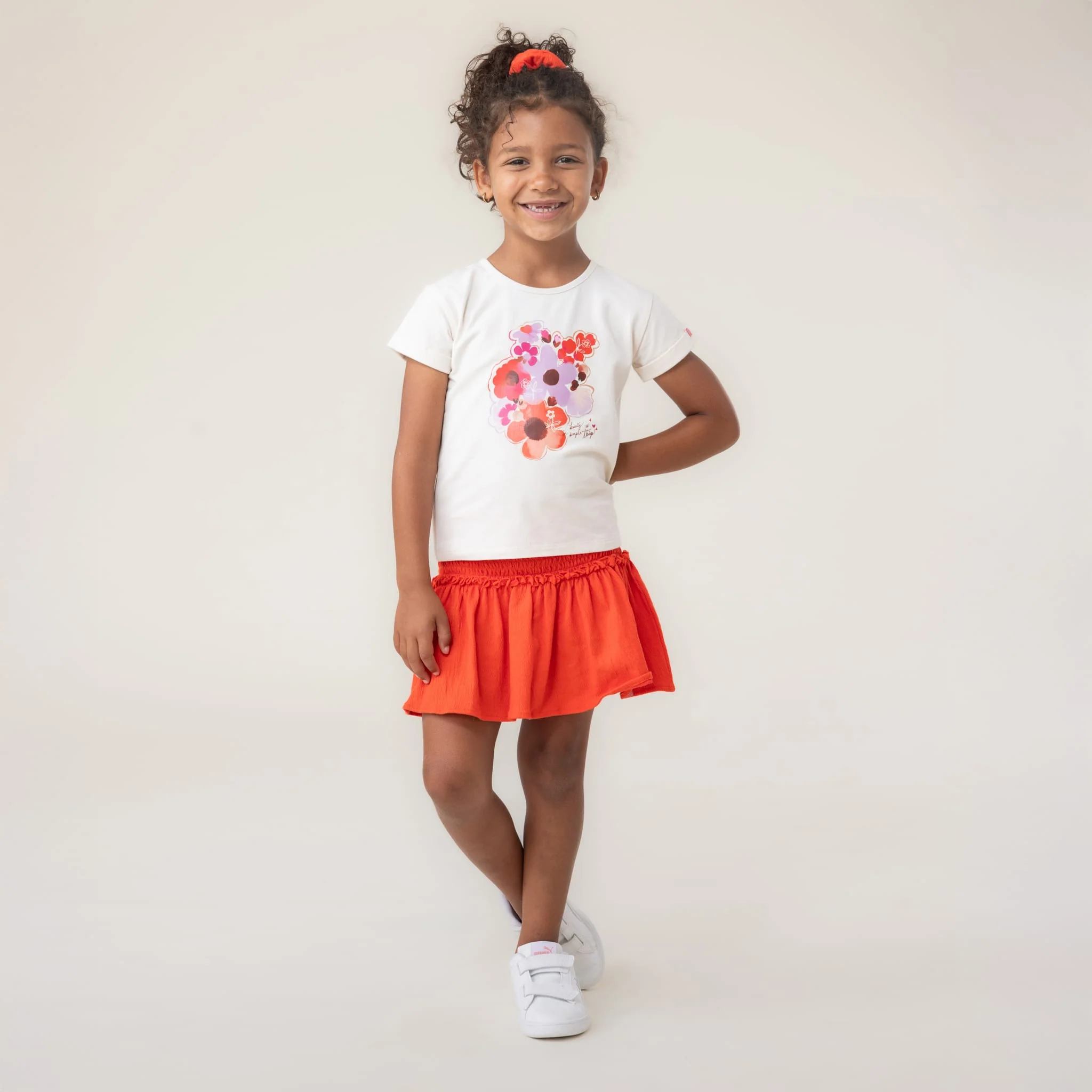 T-shirt Fleurs 2-12ans - Image 2