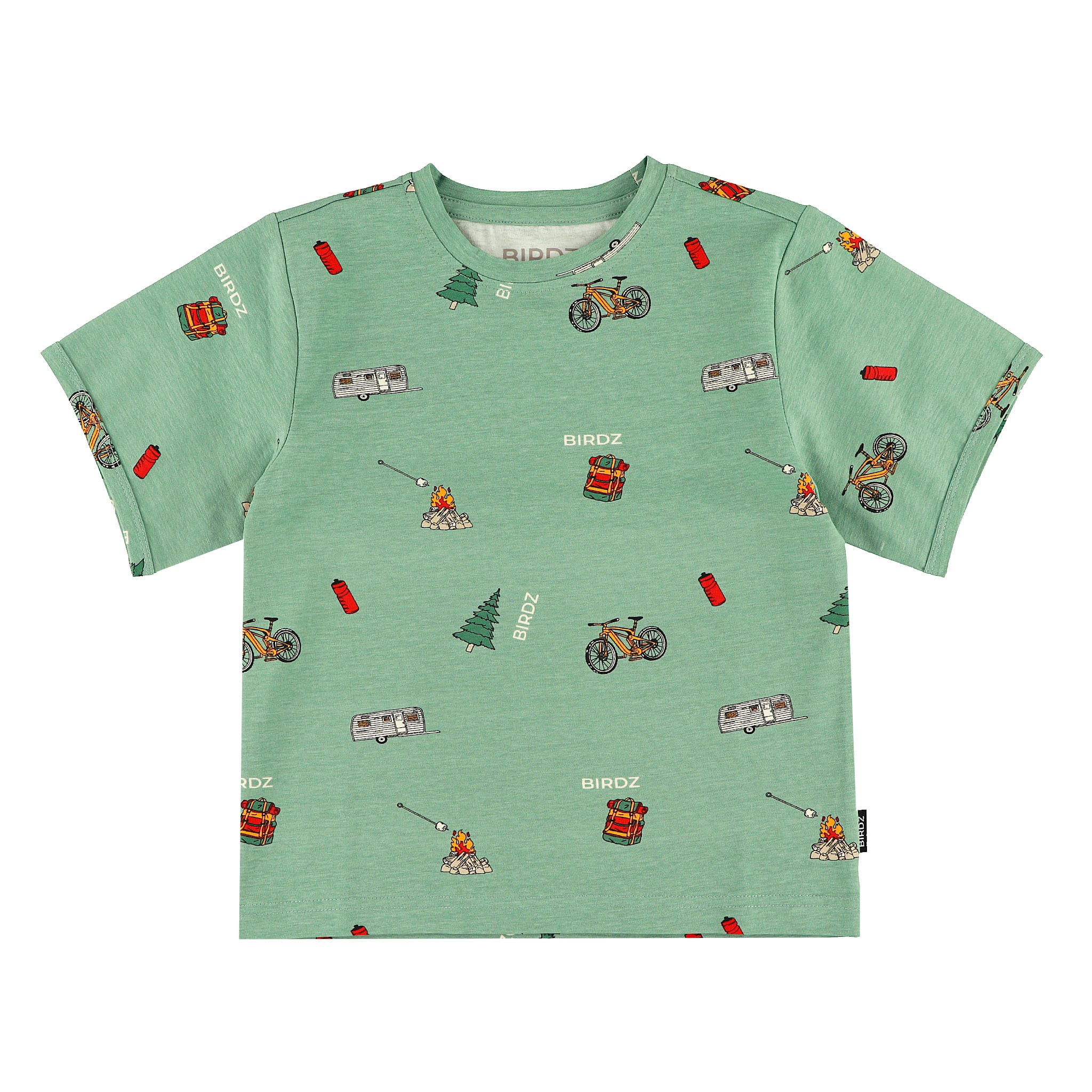 T-shirt Imprimée Camping 2-10ans