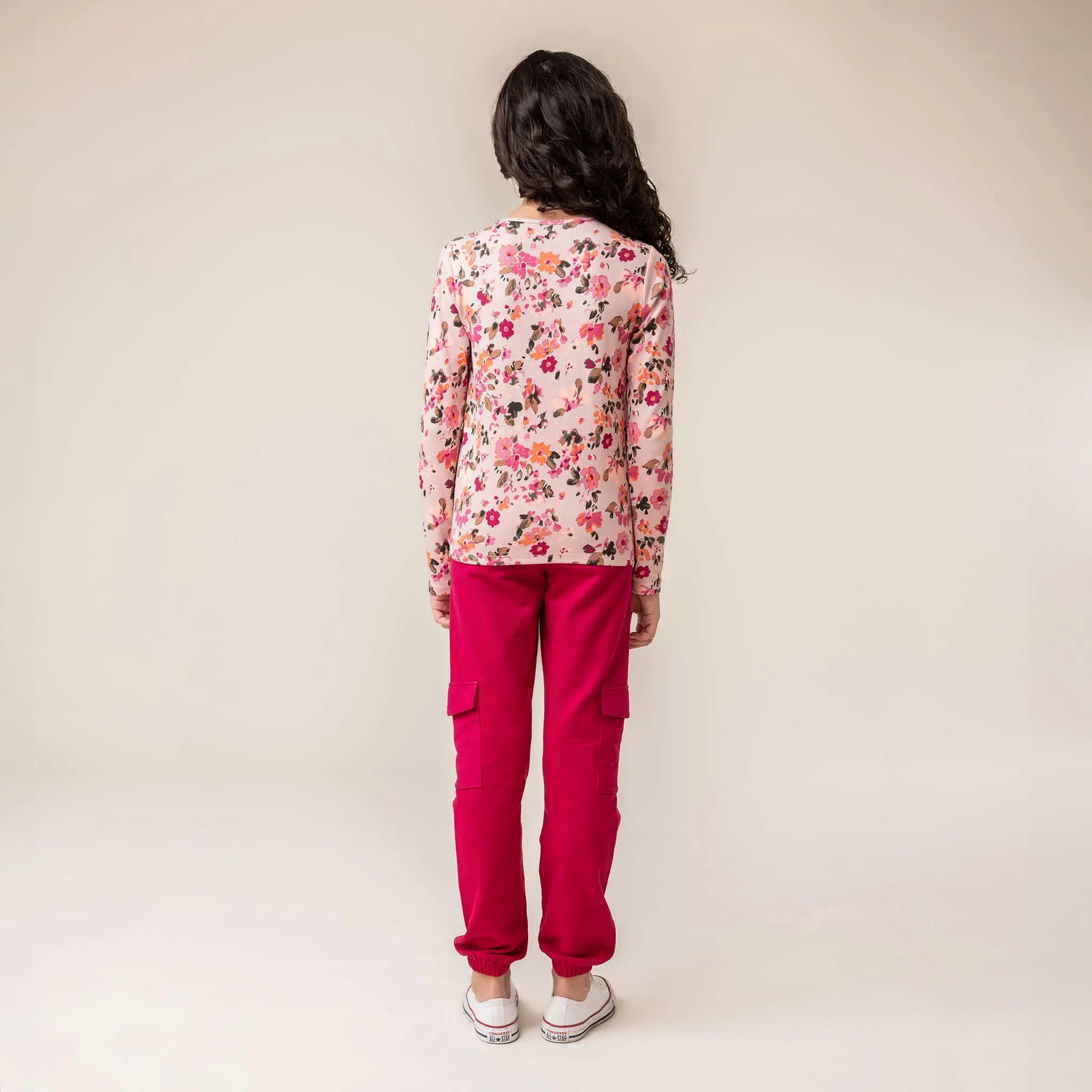 T-shirt Imprimé Fleurs 2-12ans - Image 5