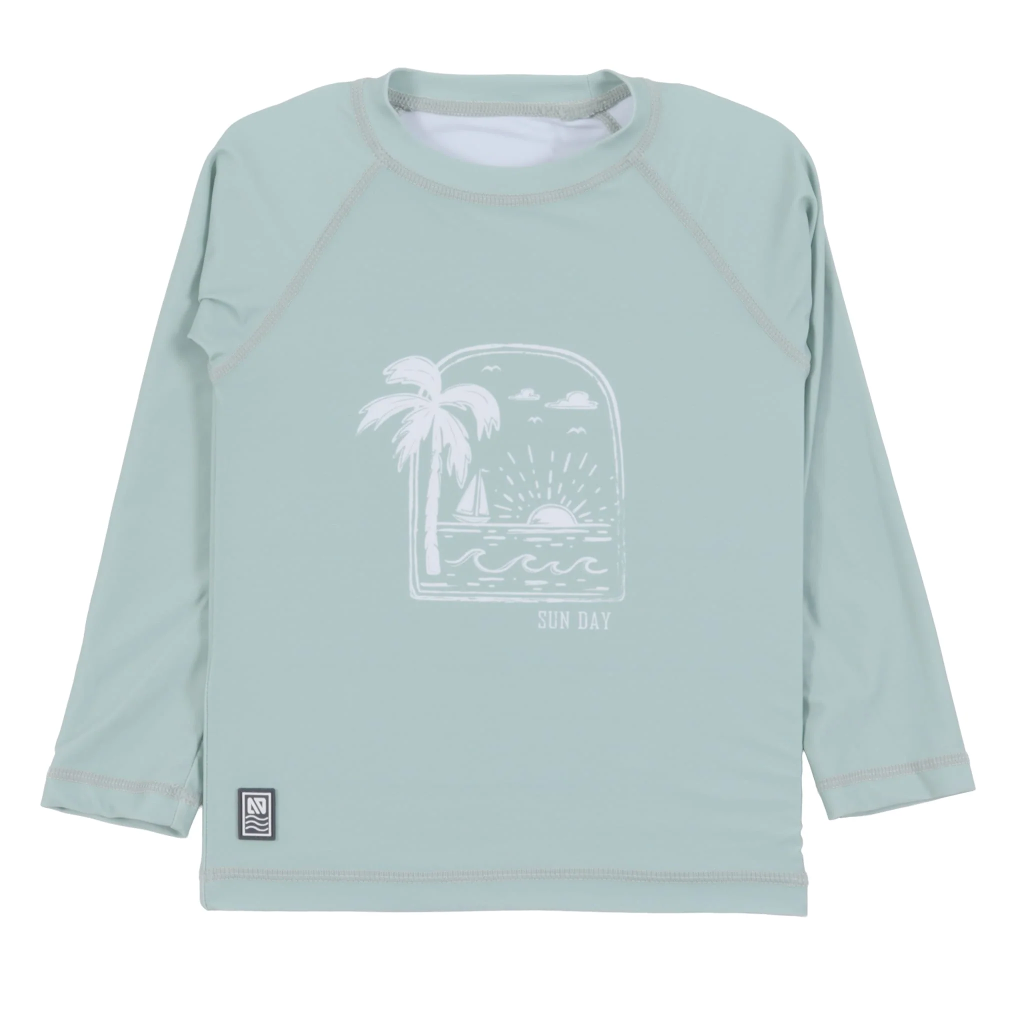 T-shirt Maillot Manches Longues Palmier 2-12ans