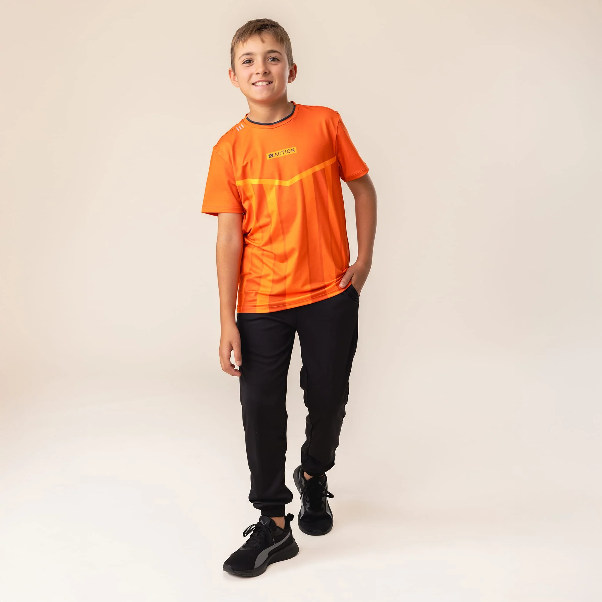 T-shirt Orange Jeu 4-12ans - Image 5