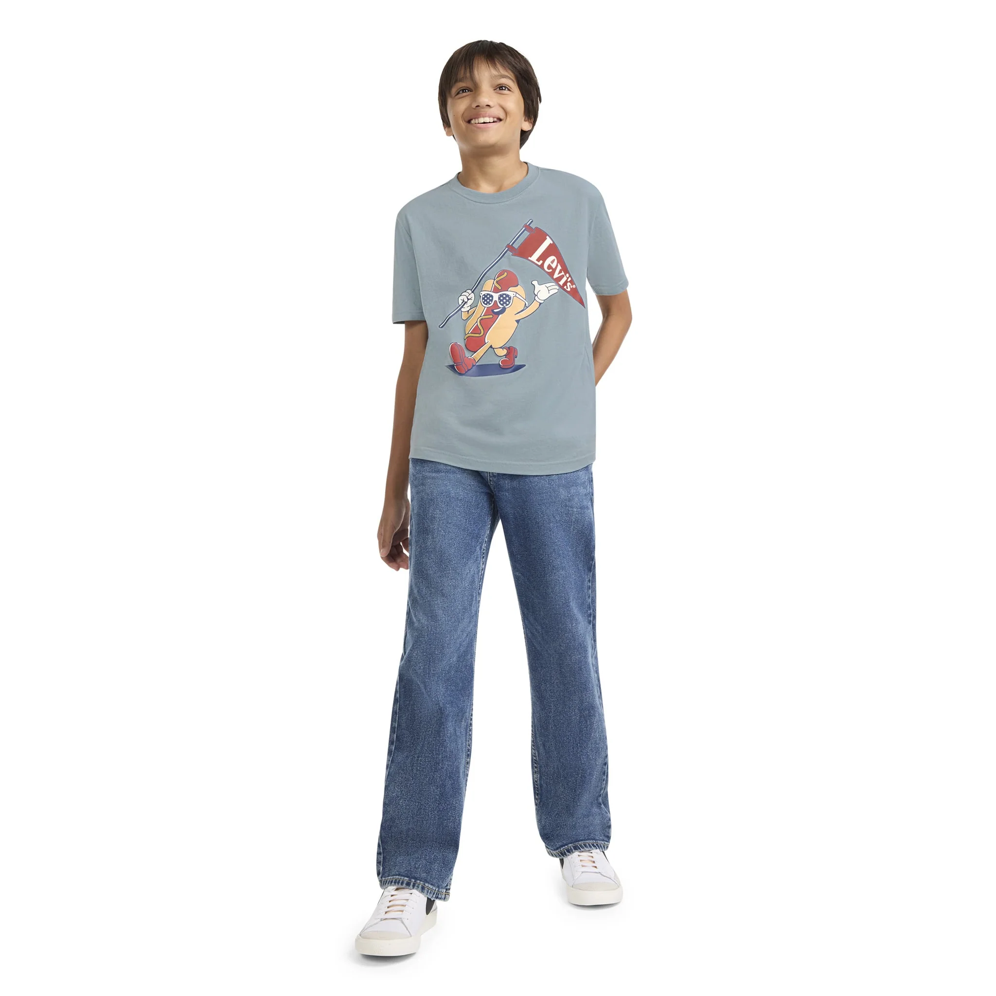 T-shirt Parading Hot Dog 8-16ans - Image 4
