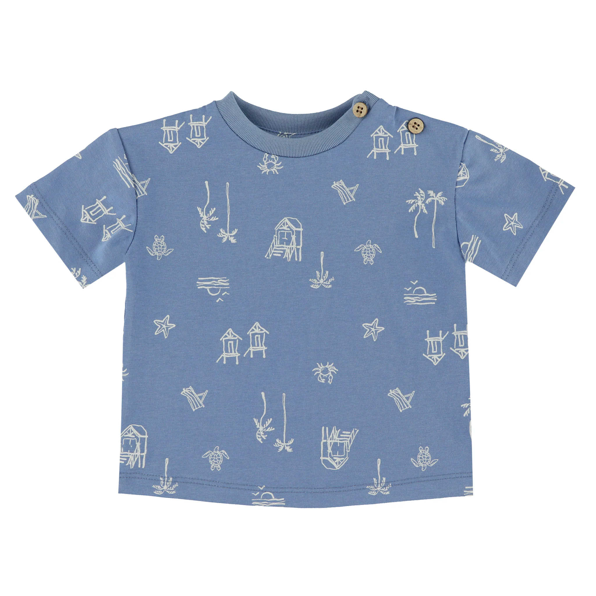T-shirt Surf Plage 3-24mois