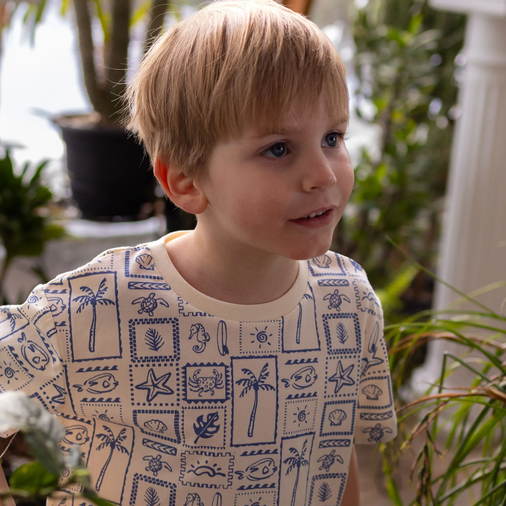 T-shirt Surf Timbres 2-8ans - Image 2