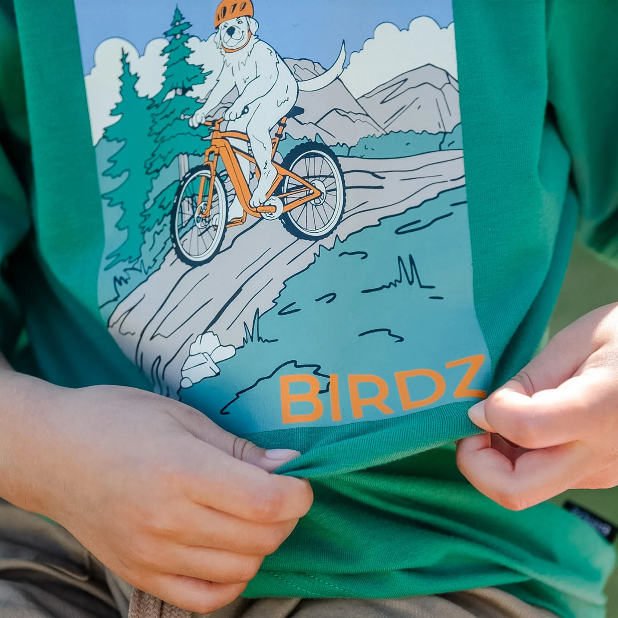 T-shirt Vélo Montagne 2-10ans - Image 4