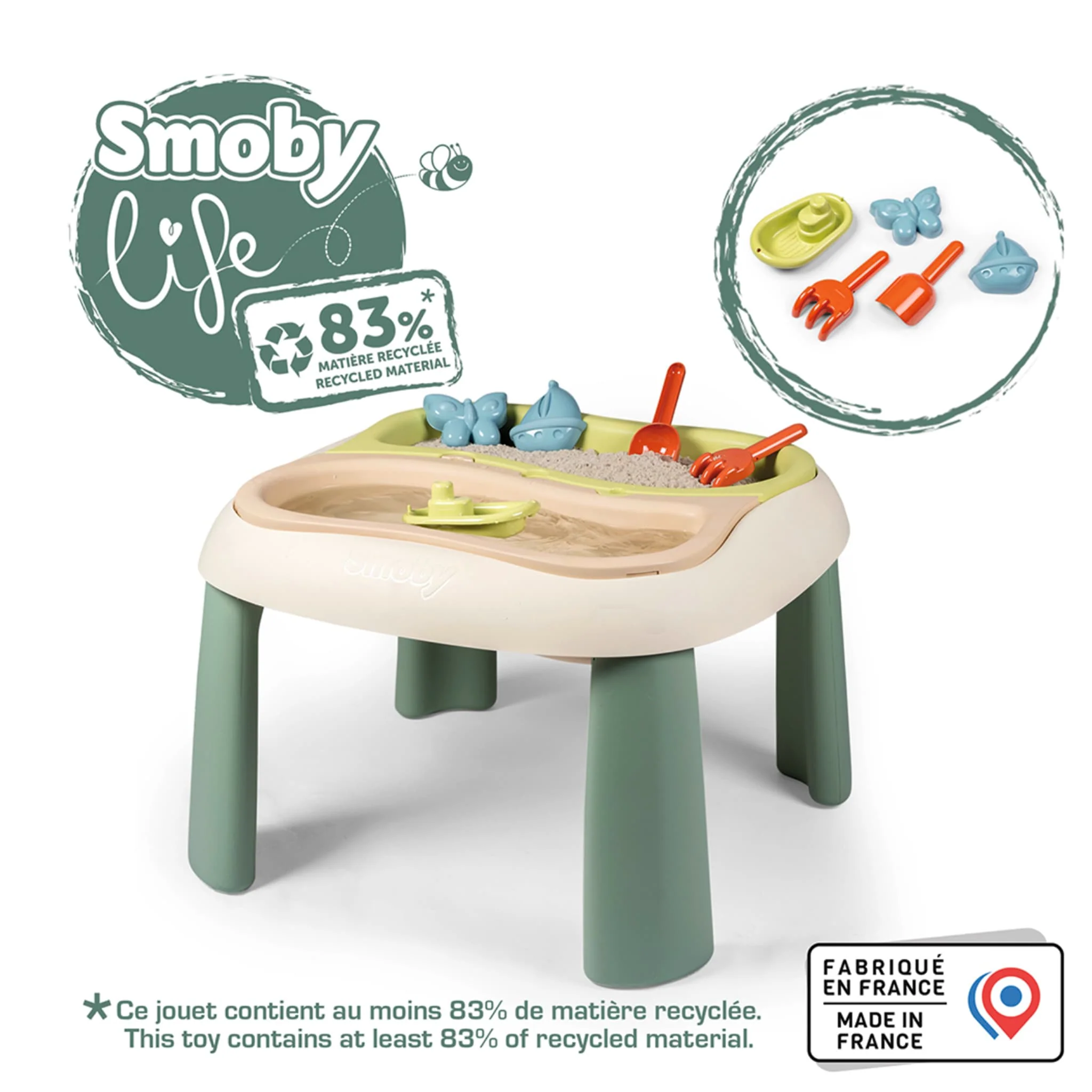 Table de Jeux d'Eau et de Sable - Image 3