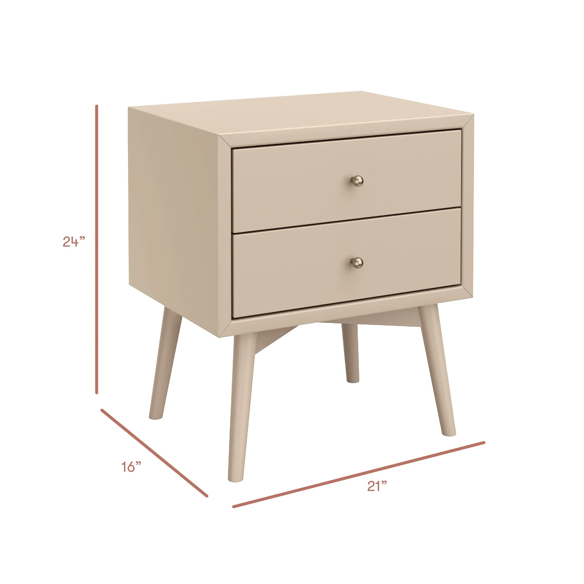Table de nuit Palma -Taupe - Image 6