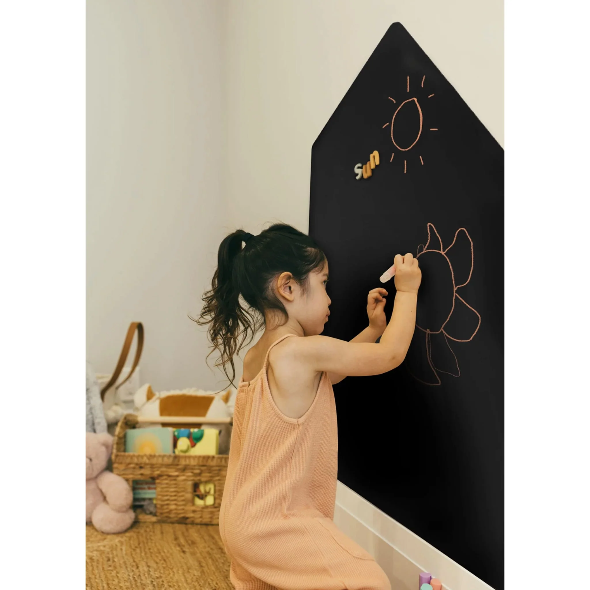 Tableau Magnétique Maison - Noir - Image 4