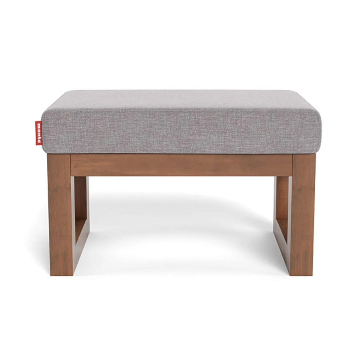 Tabouret Joya - Pebble Gris / Noyer - Image 2