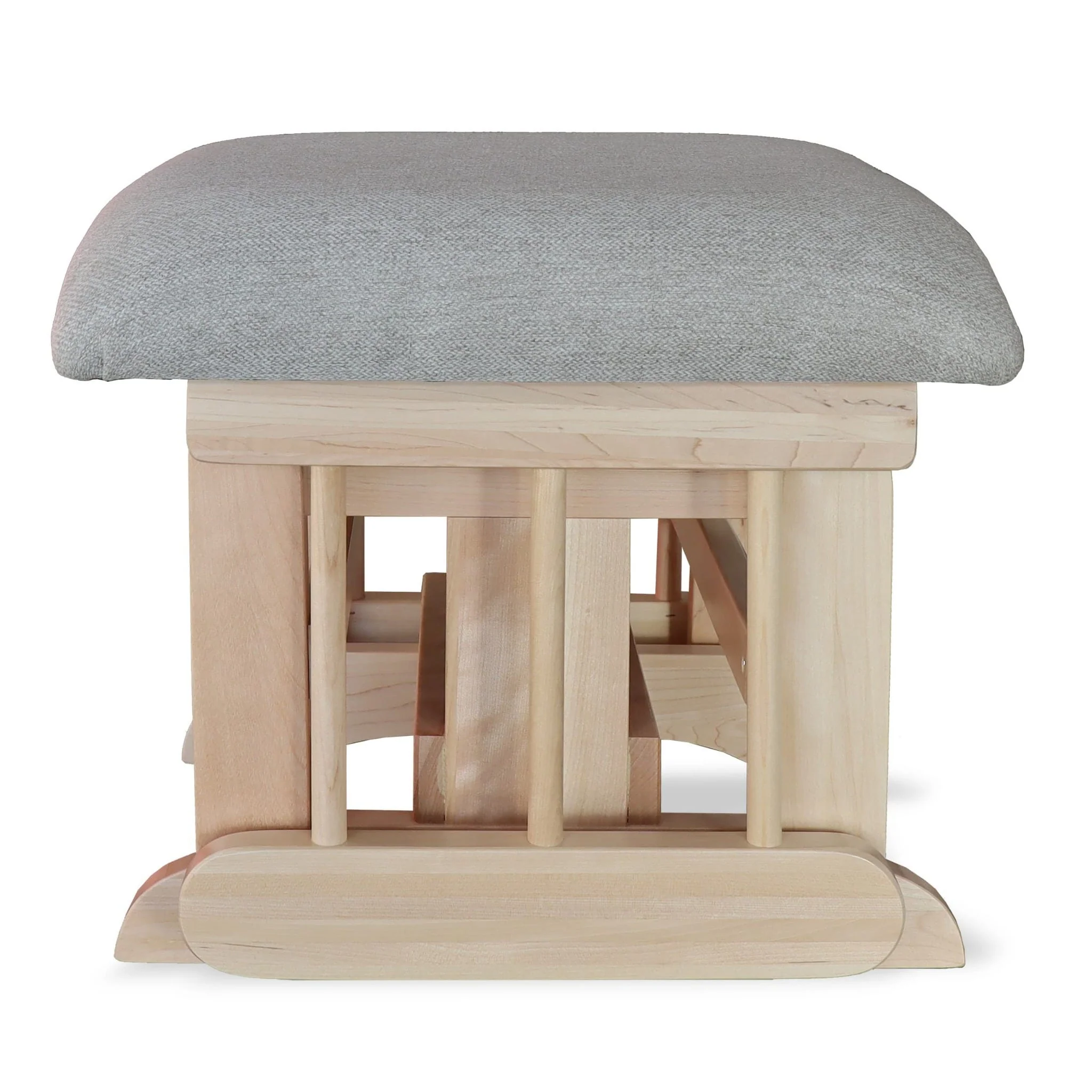 Tabouret naturel tissu LIN20 - Image 2