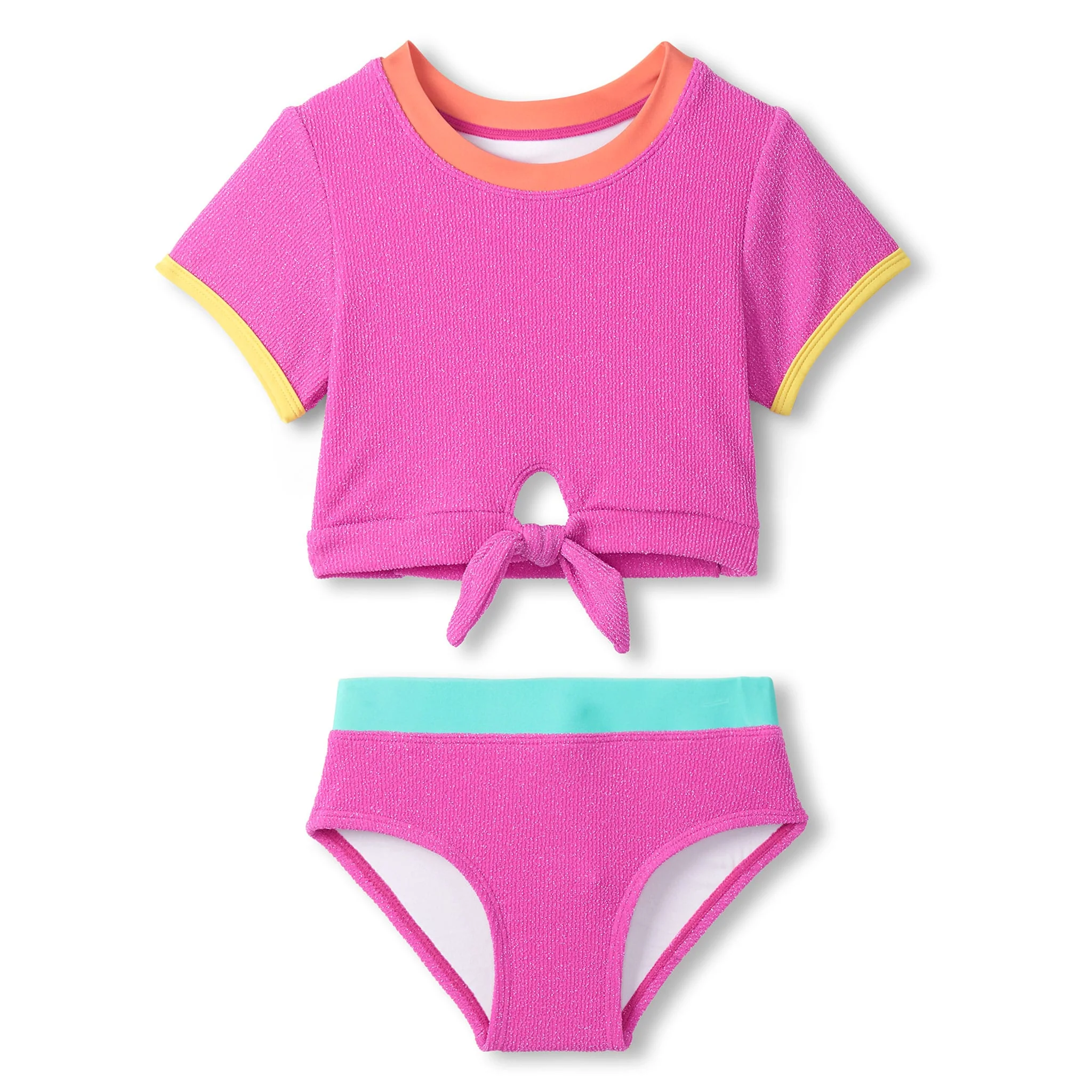 Tankini Fuchsia 3-8ans
