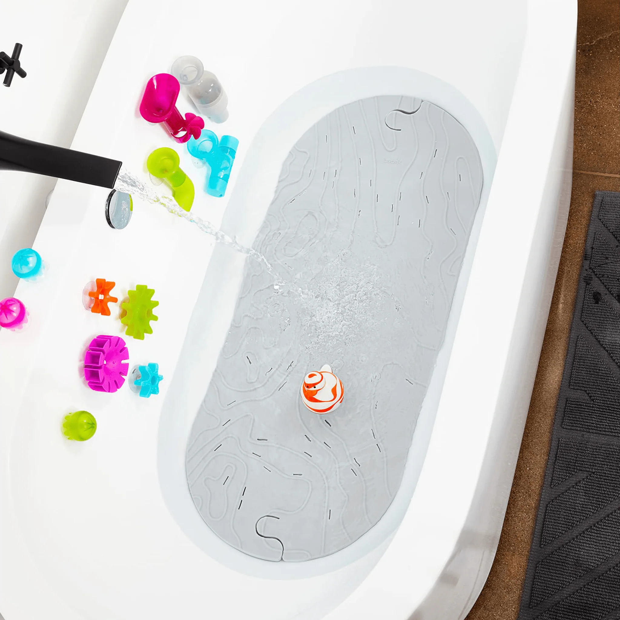 Tapis de Bain Griffle - Gris - Image 2