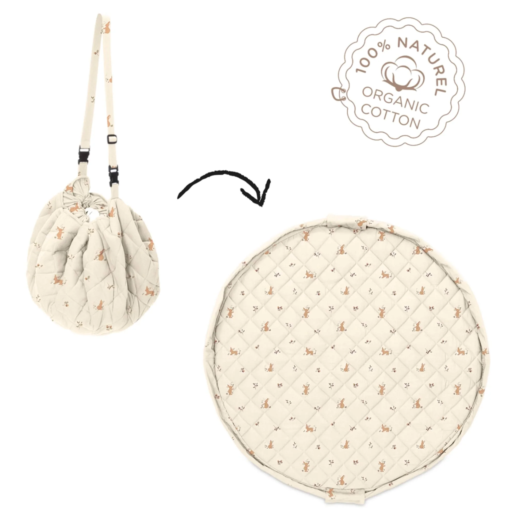 Tapis de Jeu 3-en-1 - Lapins - Image 3
