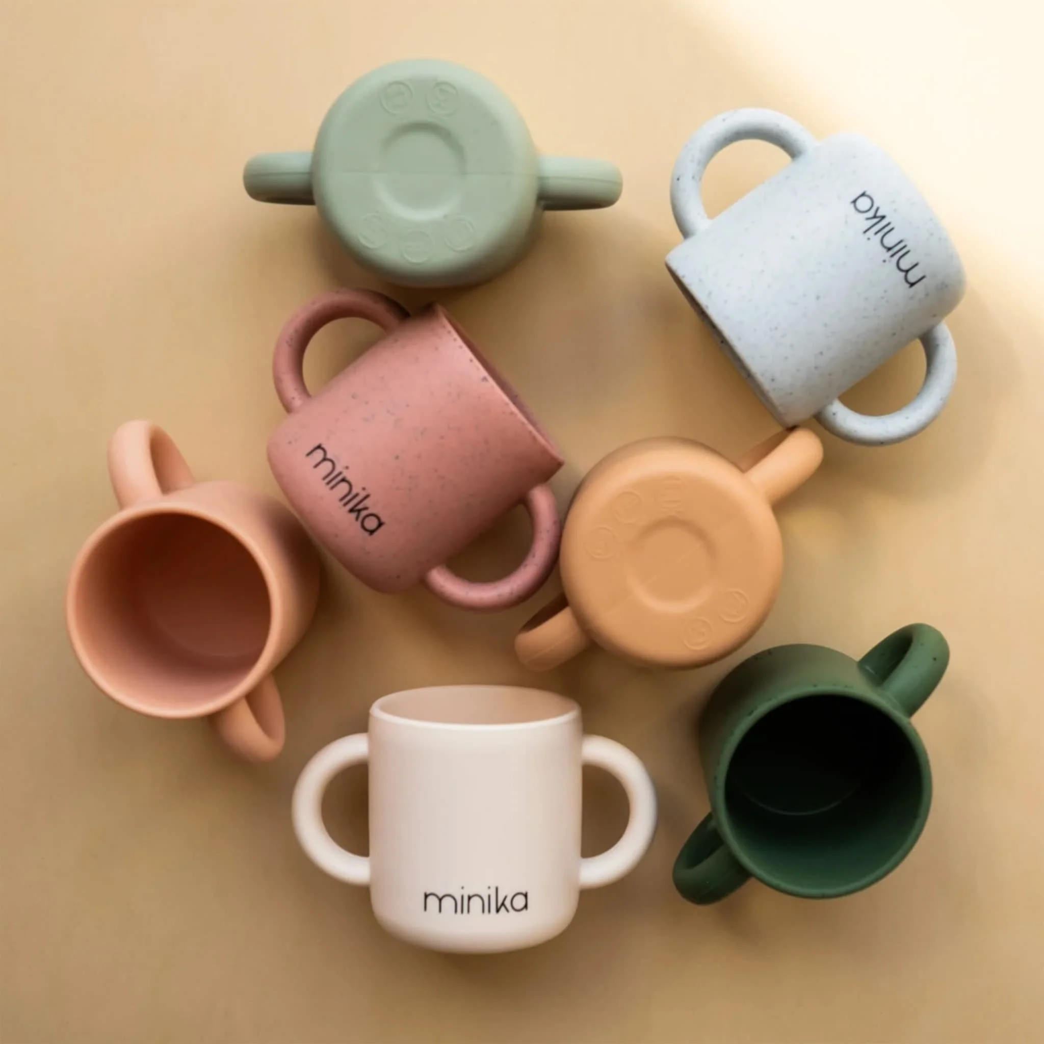 Tasse d'Apprentissage en Silicone avec Poignées - Image 3