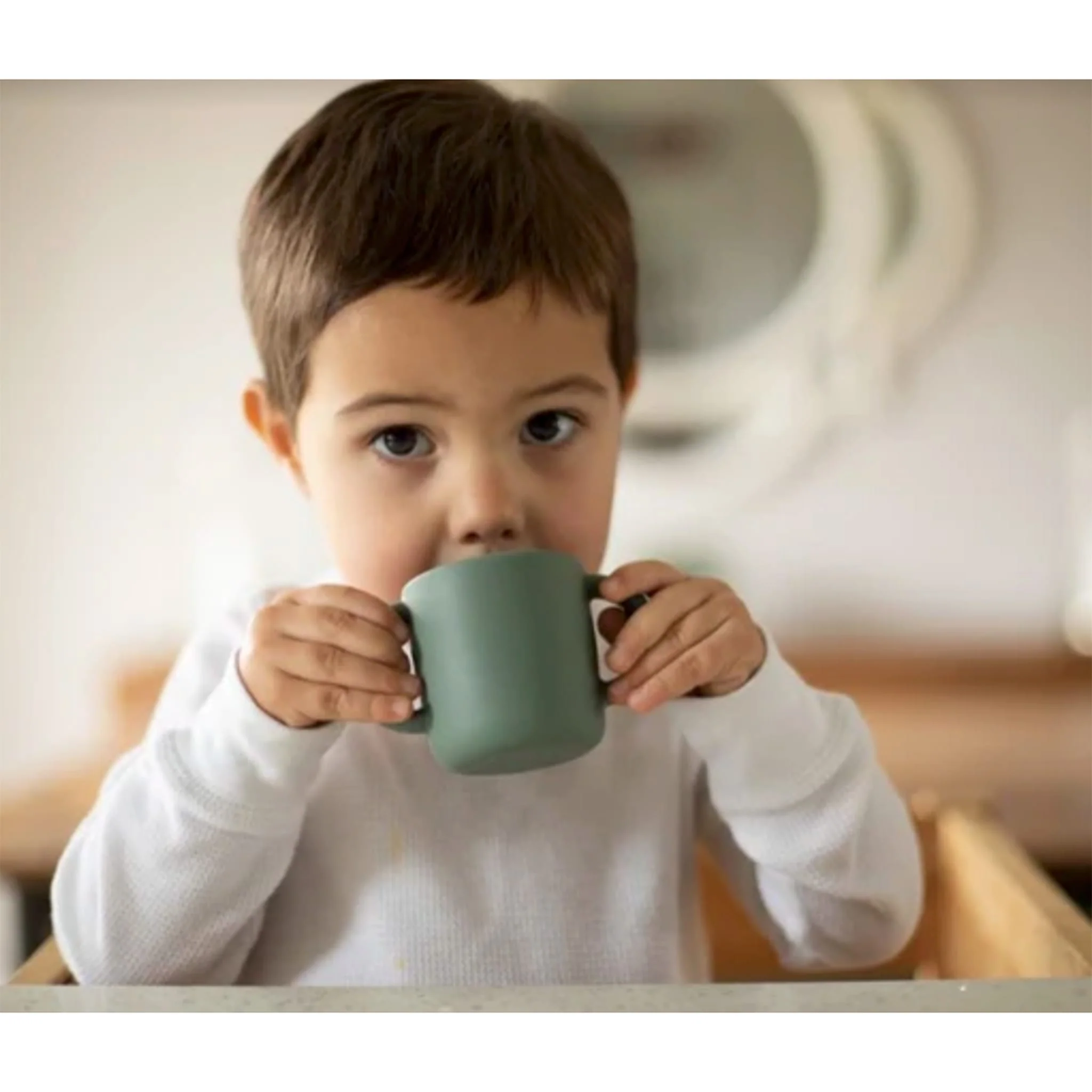 Tasse Silicone Verte 8oz - Image 4