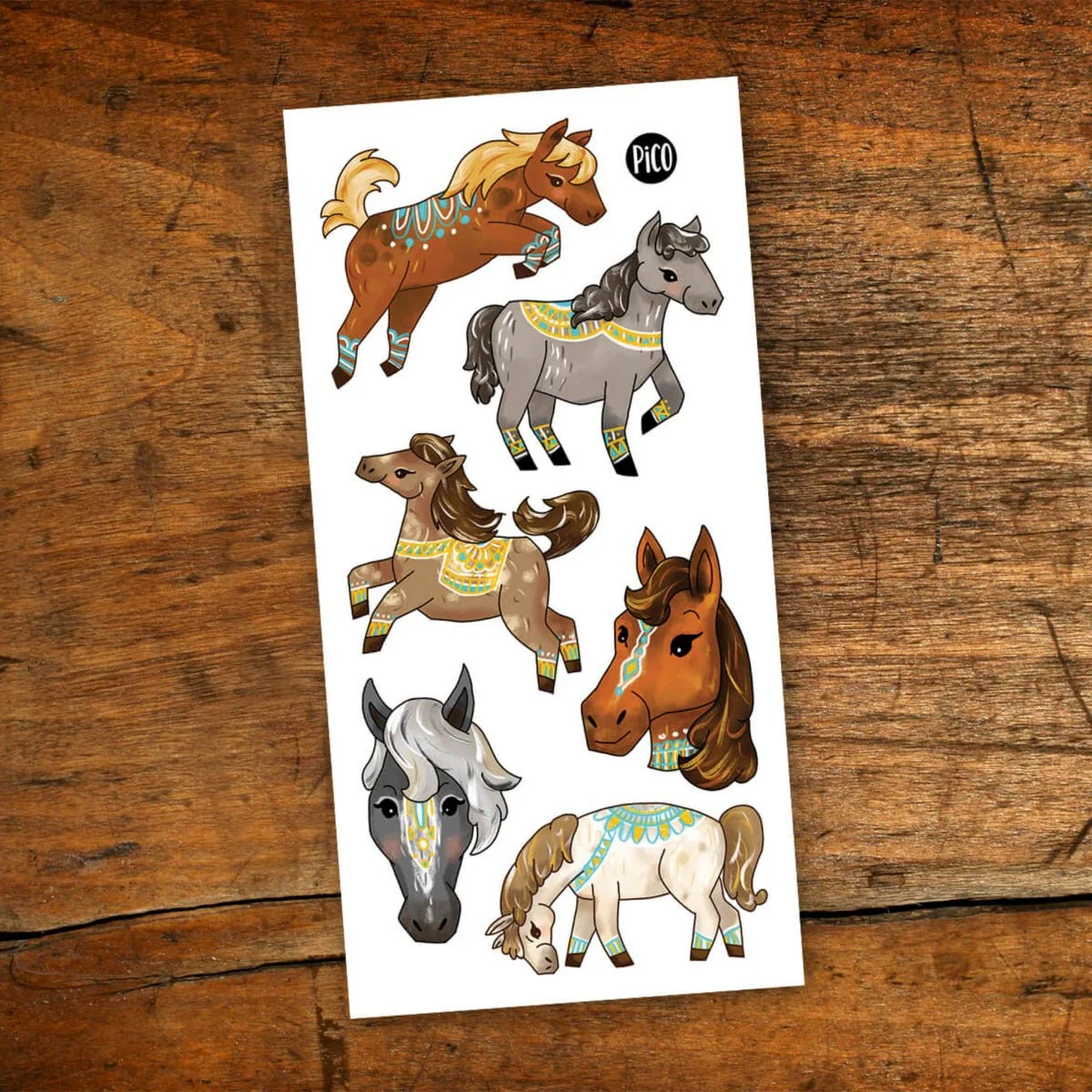 Tatouages Pico - Chevaux Sauvages - Image 2