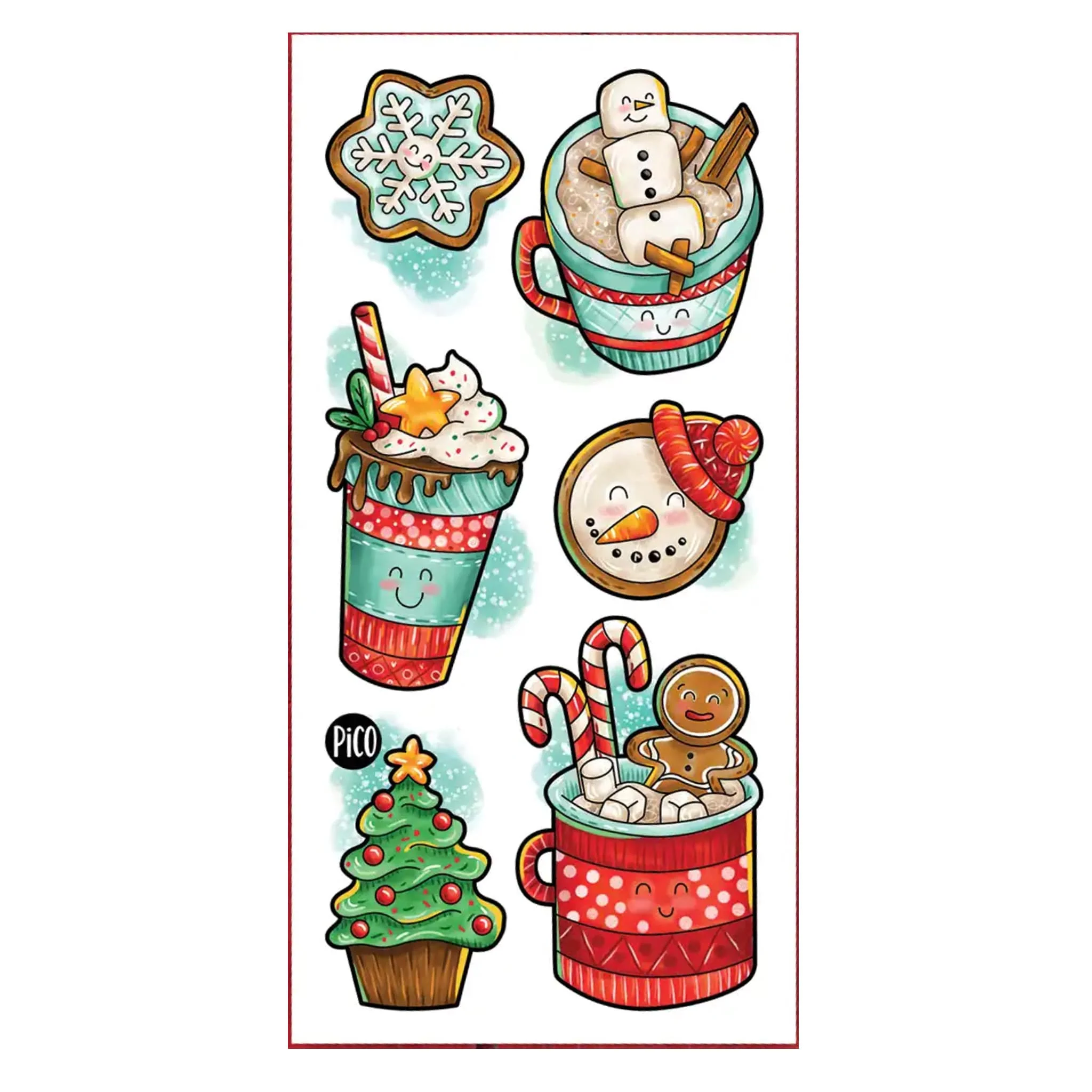 Tatouages Pico - Les chocolats chauds