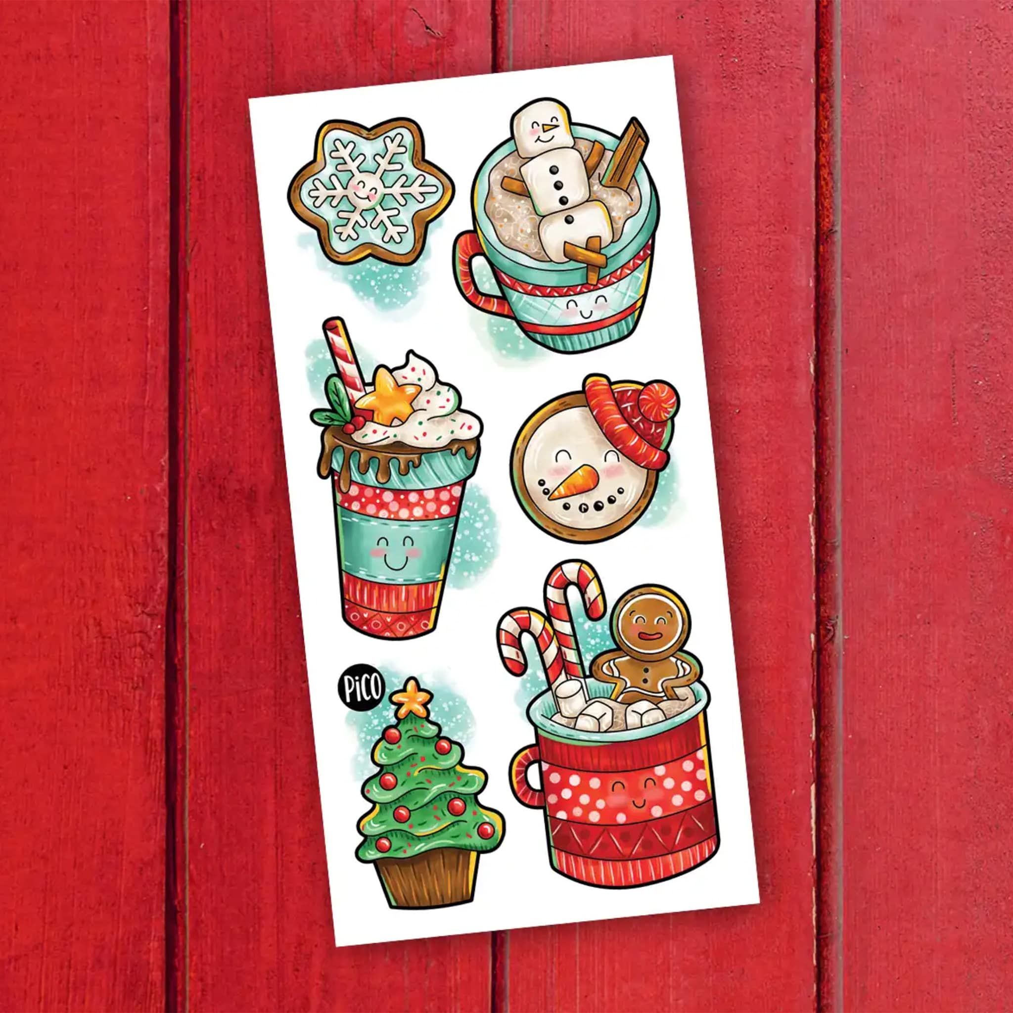 Tatouages Pico - Les chocolats chauds - Image 2