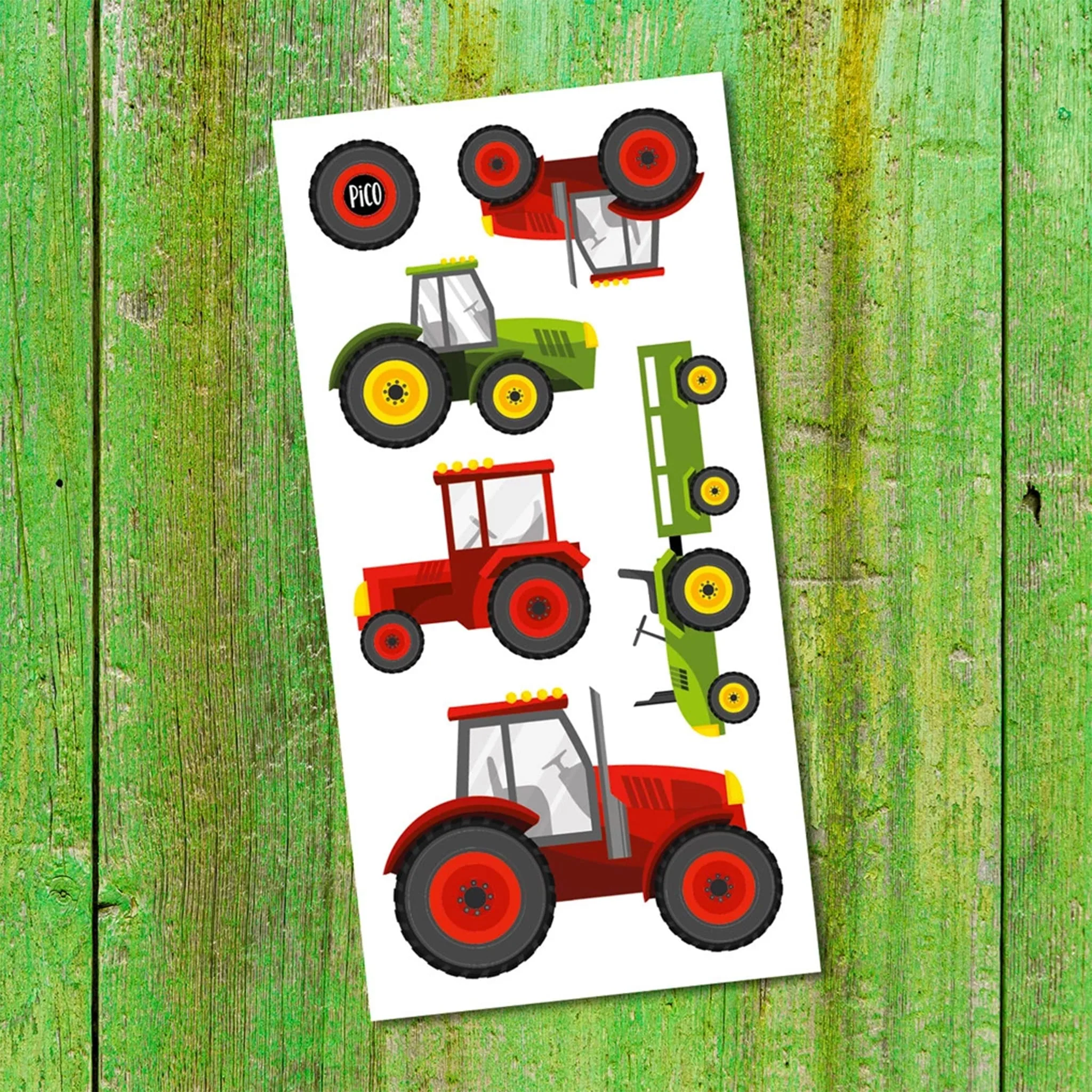 Tatouages Pico - Tracteurs - Image 2