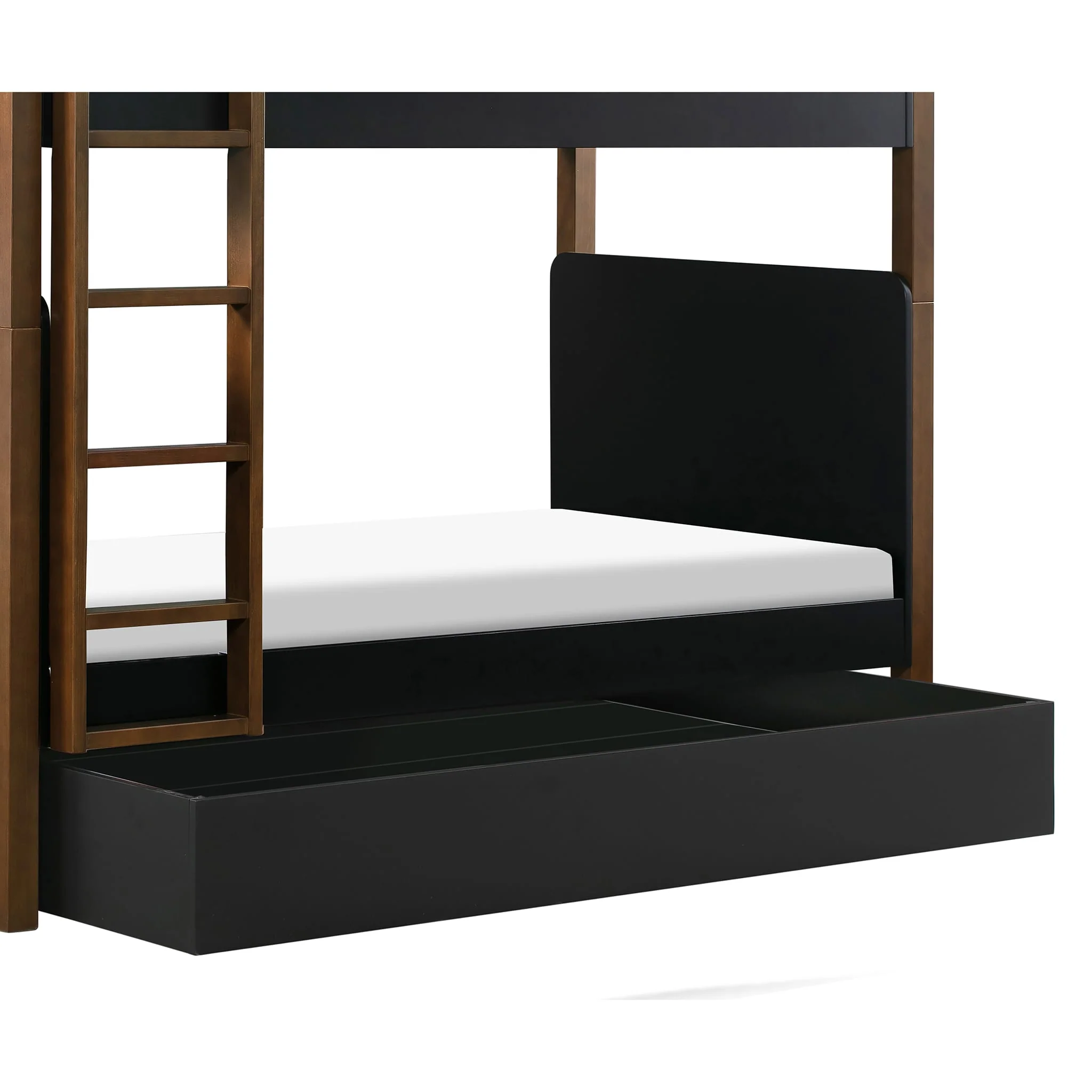 Tiroir de Rangement pour Lit Gigogne Simple Universel - Noir - Image 6