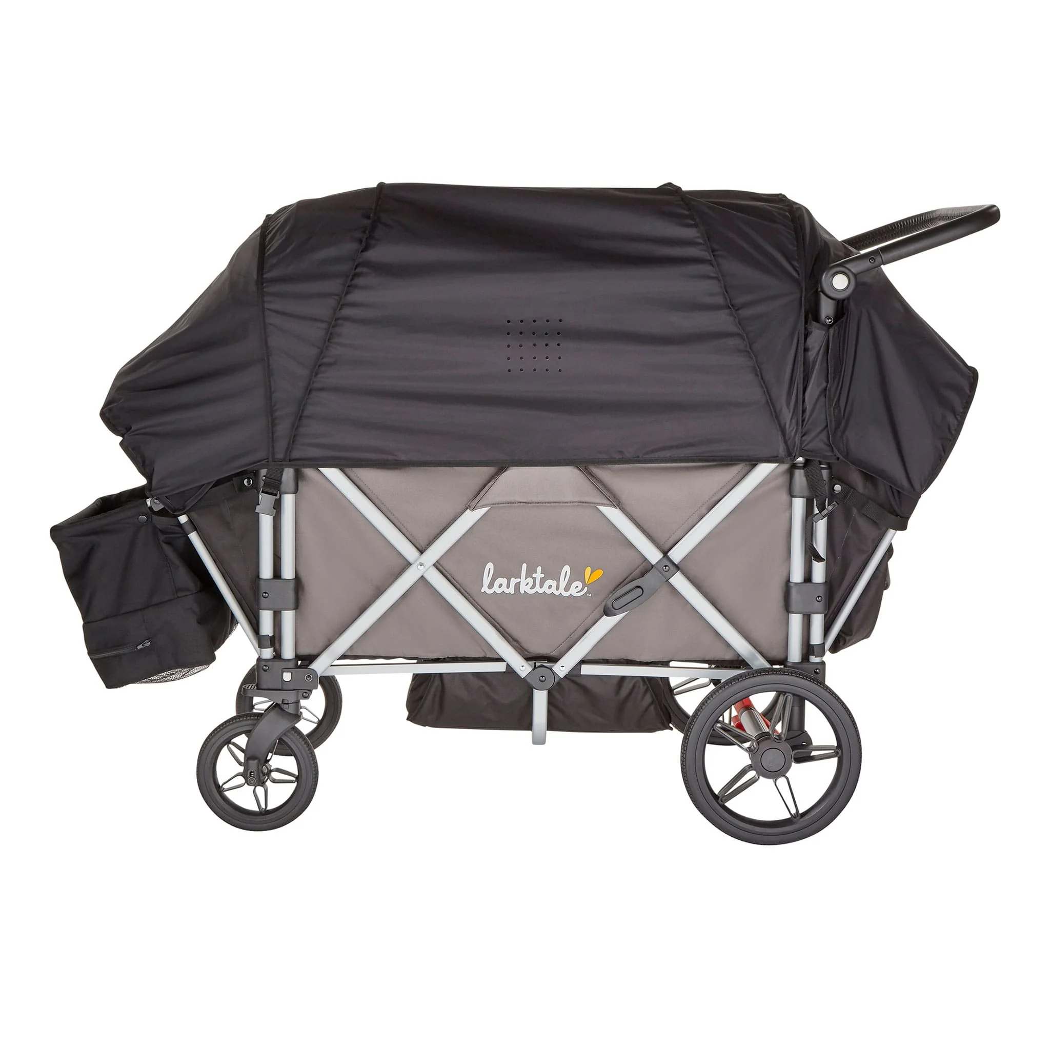 Toit pour Poussette/Wagon Caravan™ - Byron Noir - Image 4
