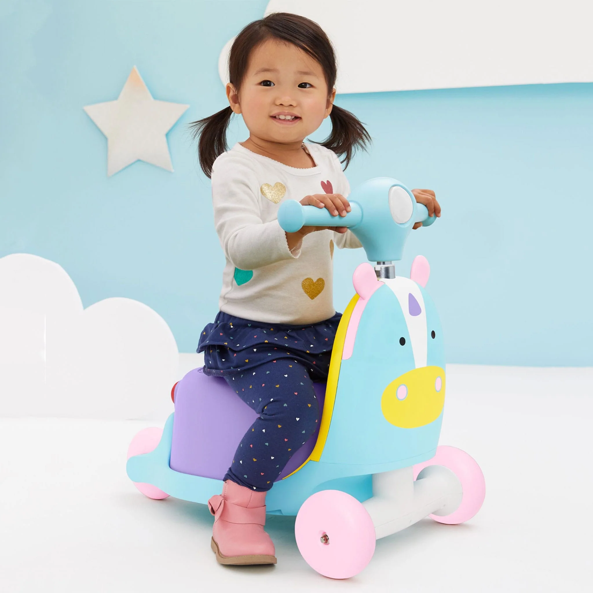 Trottinette 3-en-1 Licorne - Image 7