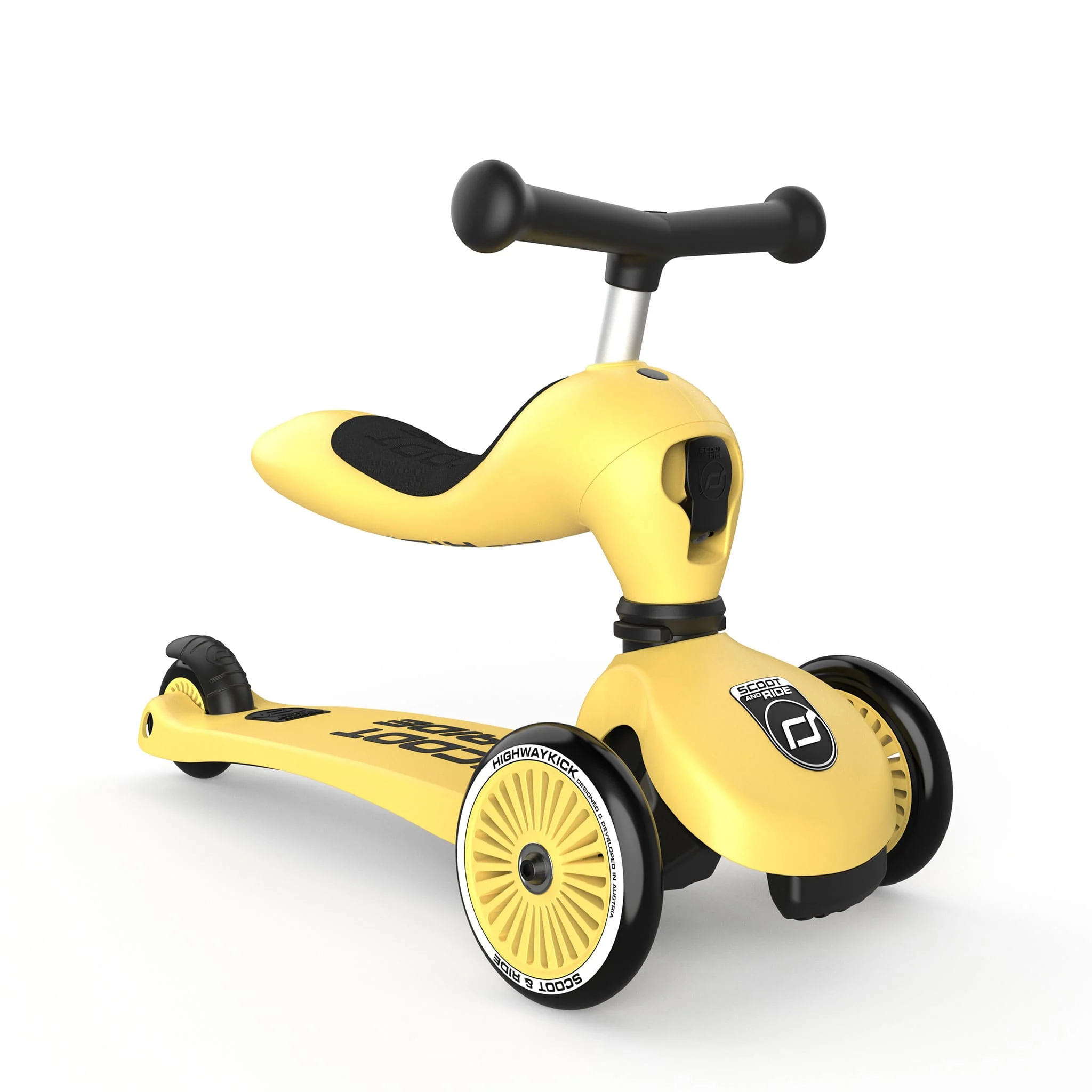Trottinette 2-en-1 Highwaykick 1 - Citron - Image 3