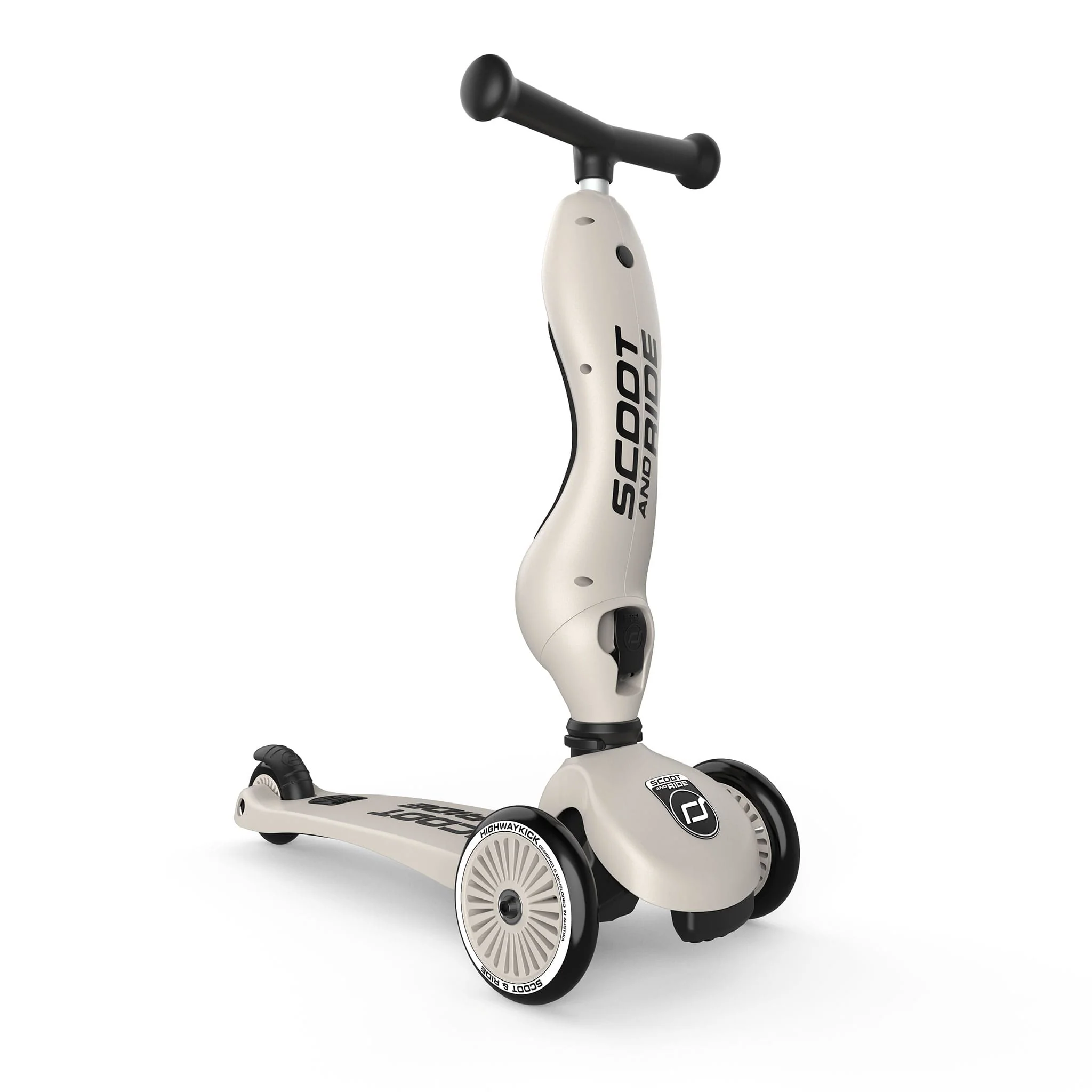 Trottinette 2-en-1 Highwaykick 1 - Cendré - Image 4