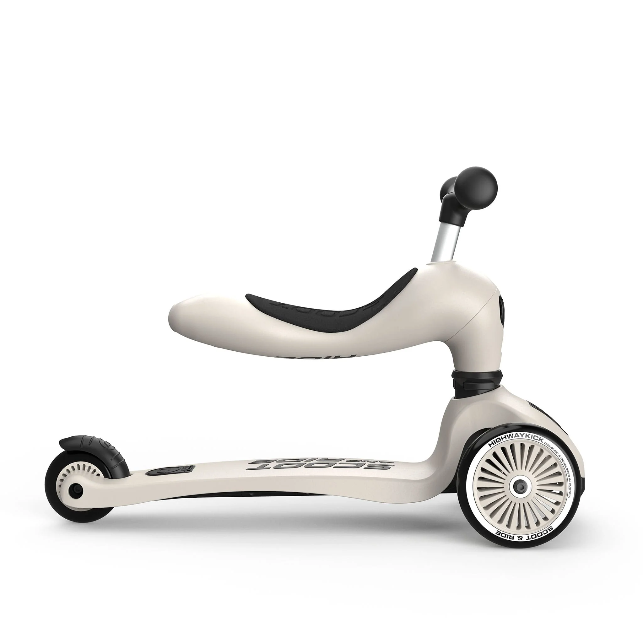 Trottinette 2-en-1 Highwaykick 1 - Cendré - Image 5