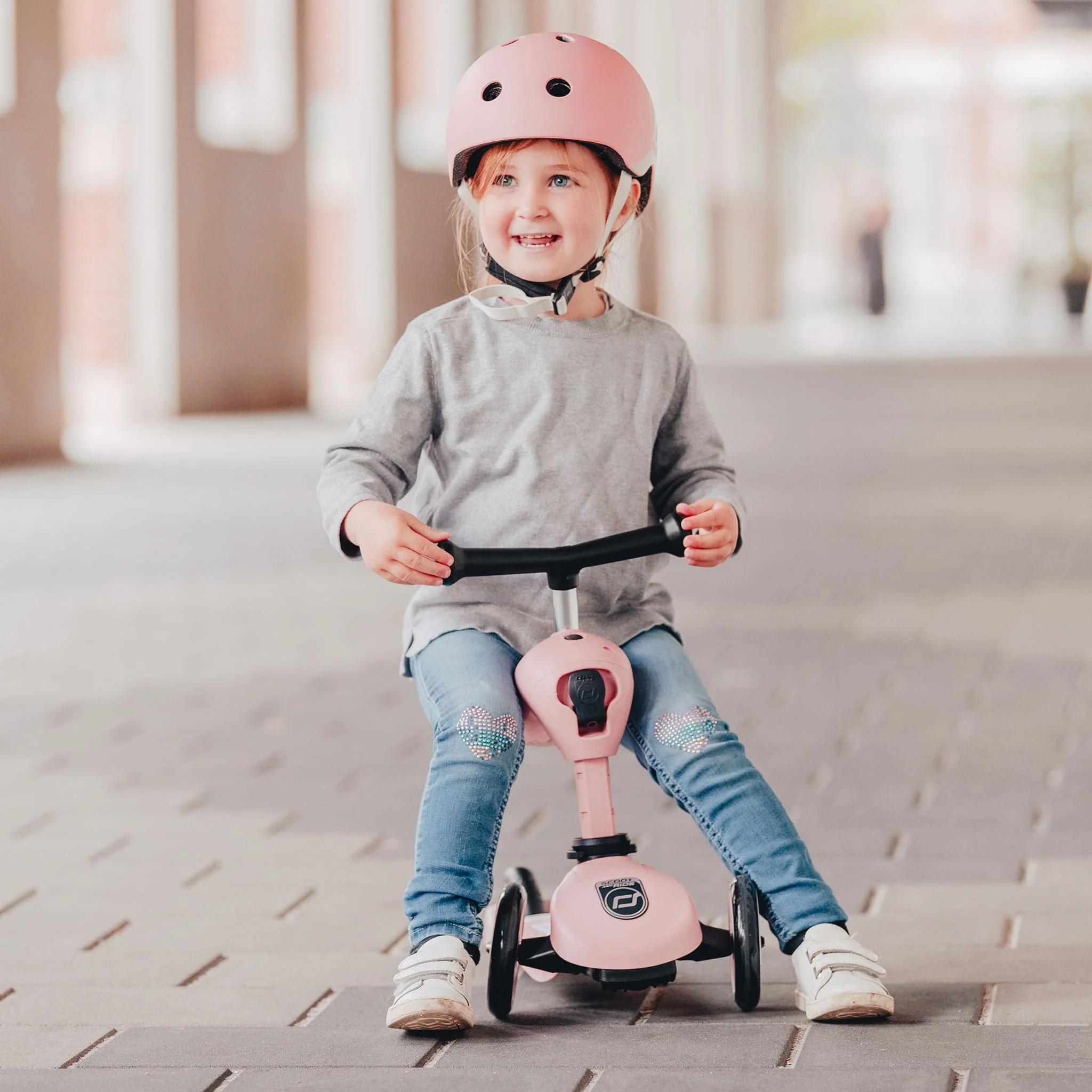 Trottinette 2-en-1 Highwaykick 1 - Rose - Image 2