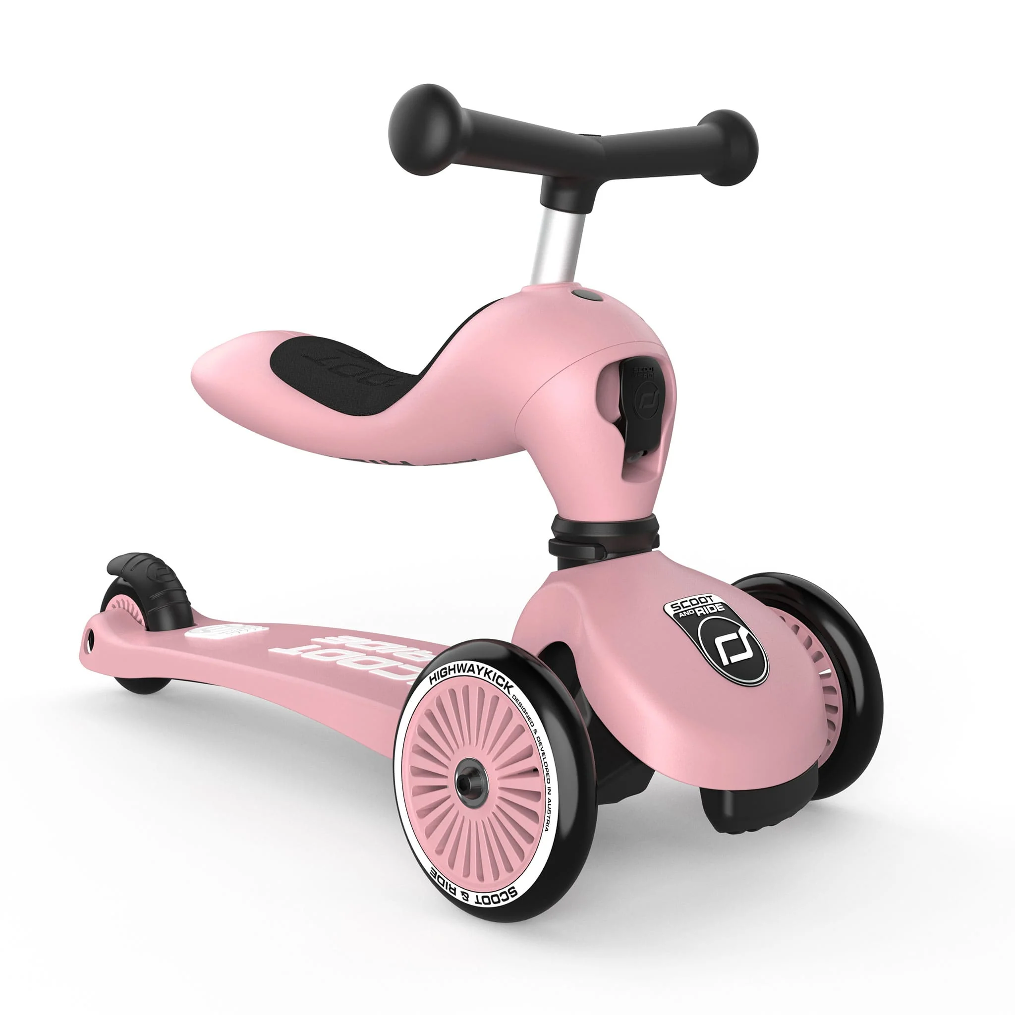 Trottinette 2-en-1 Highwaykick 1 - Rose - Image 3