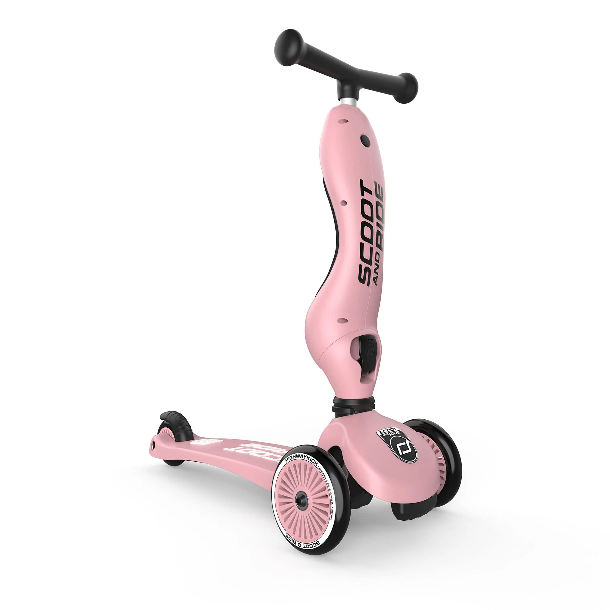 Trottinette 2-en-1 Highwaykick 1 - Rose - Image 4
