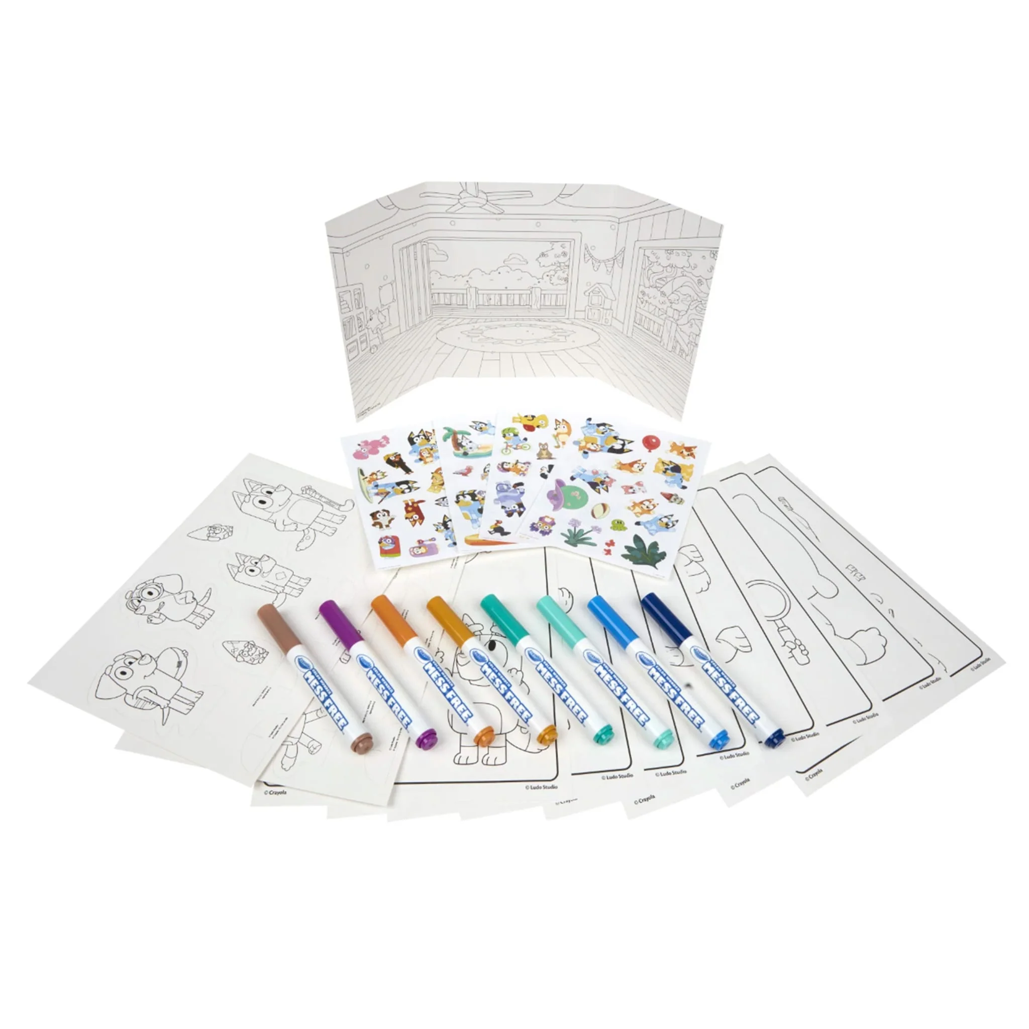 Trousse D'Activités Crayola Sans Dégats Bluey - Image 3