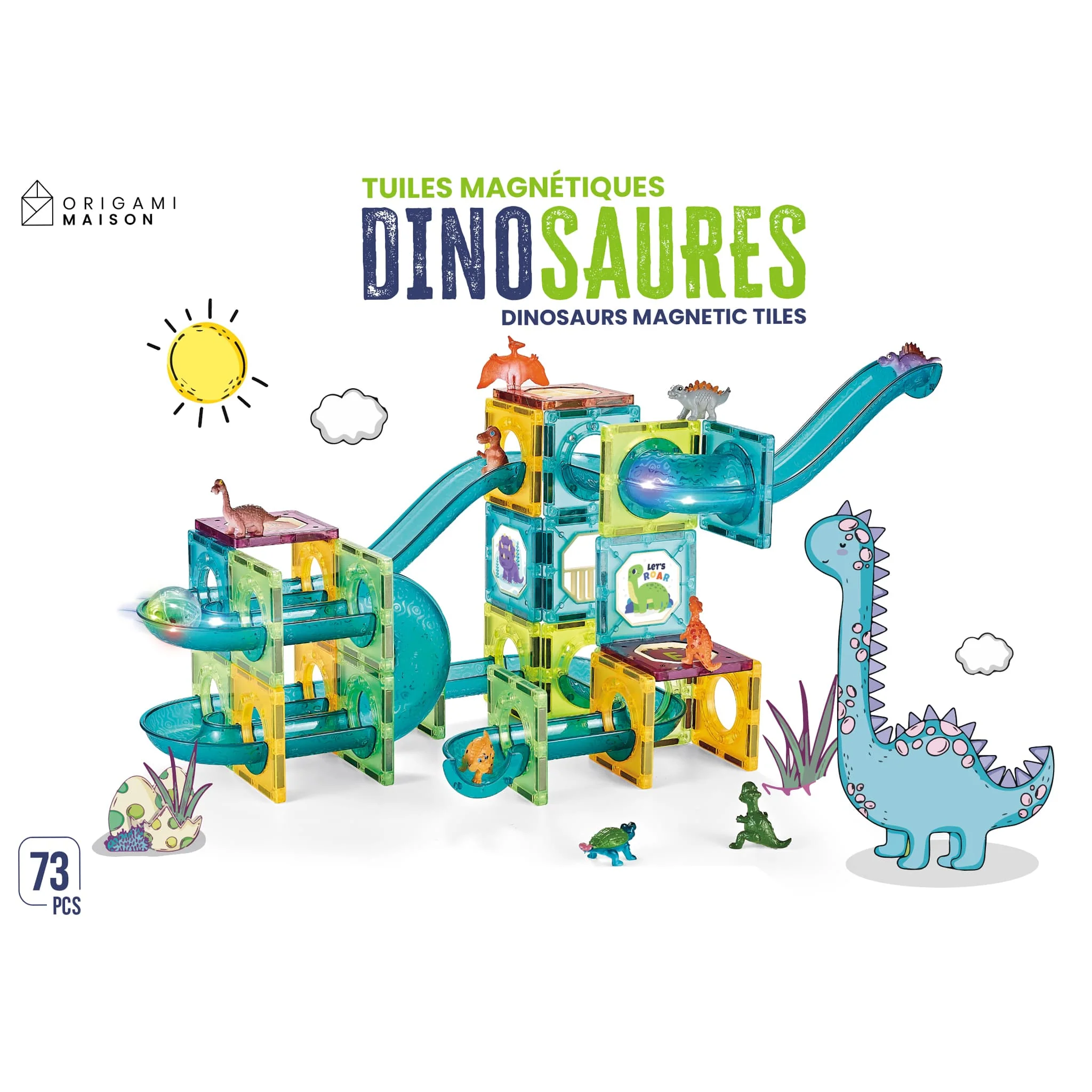 Tuiles Magnétiques Dinosaures - Image 2