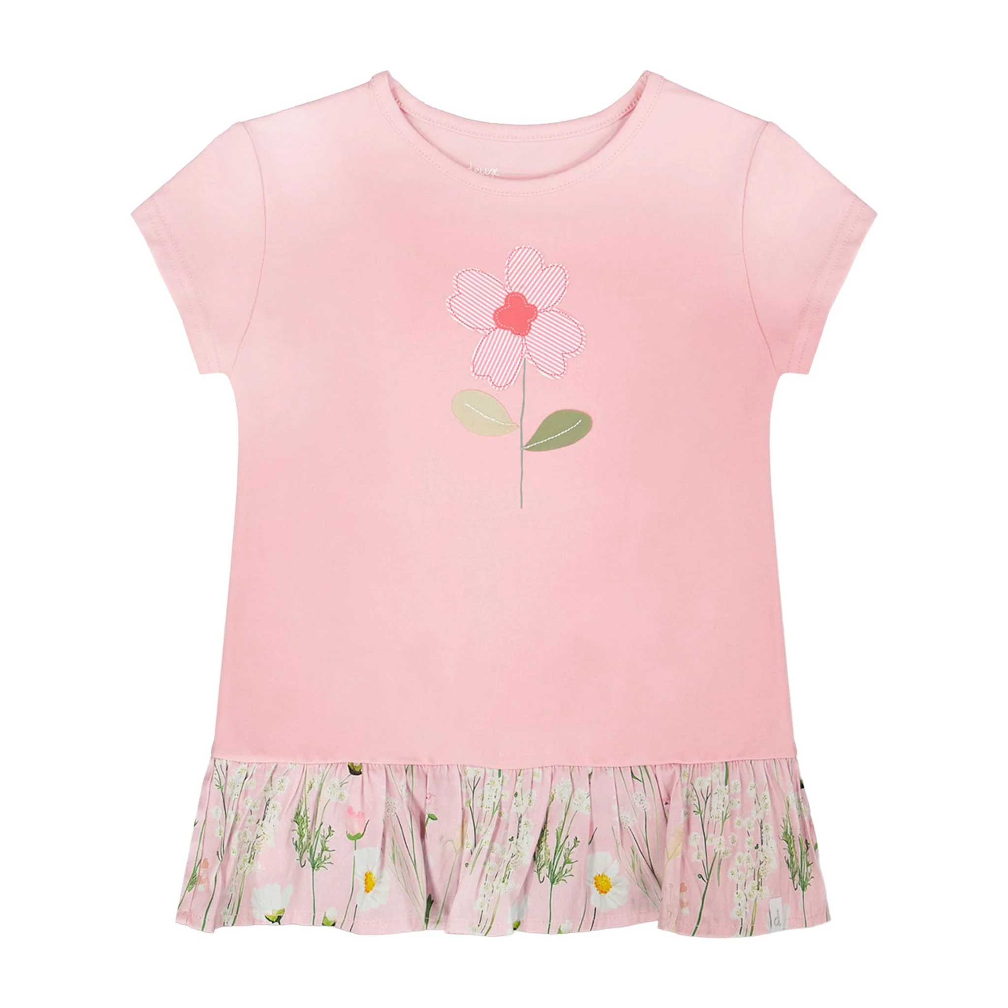 Tunique Fleurs Chapeau 3-6ans