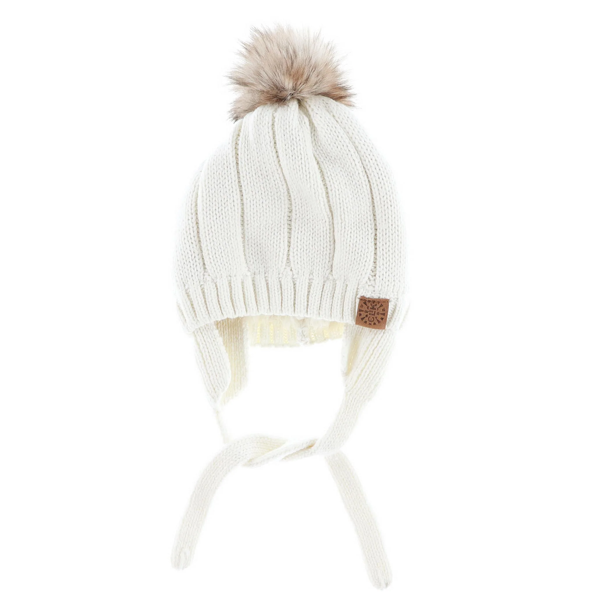 Tuque Pompon Tricot 0-18mois - Image 3
