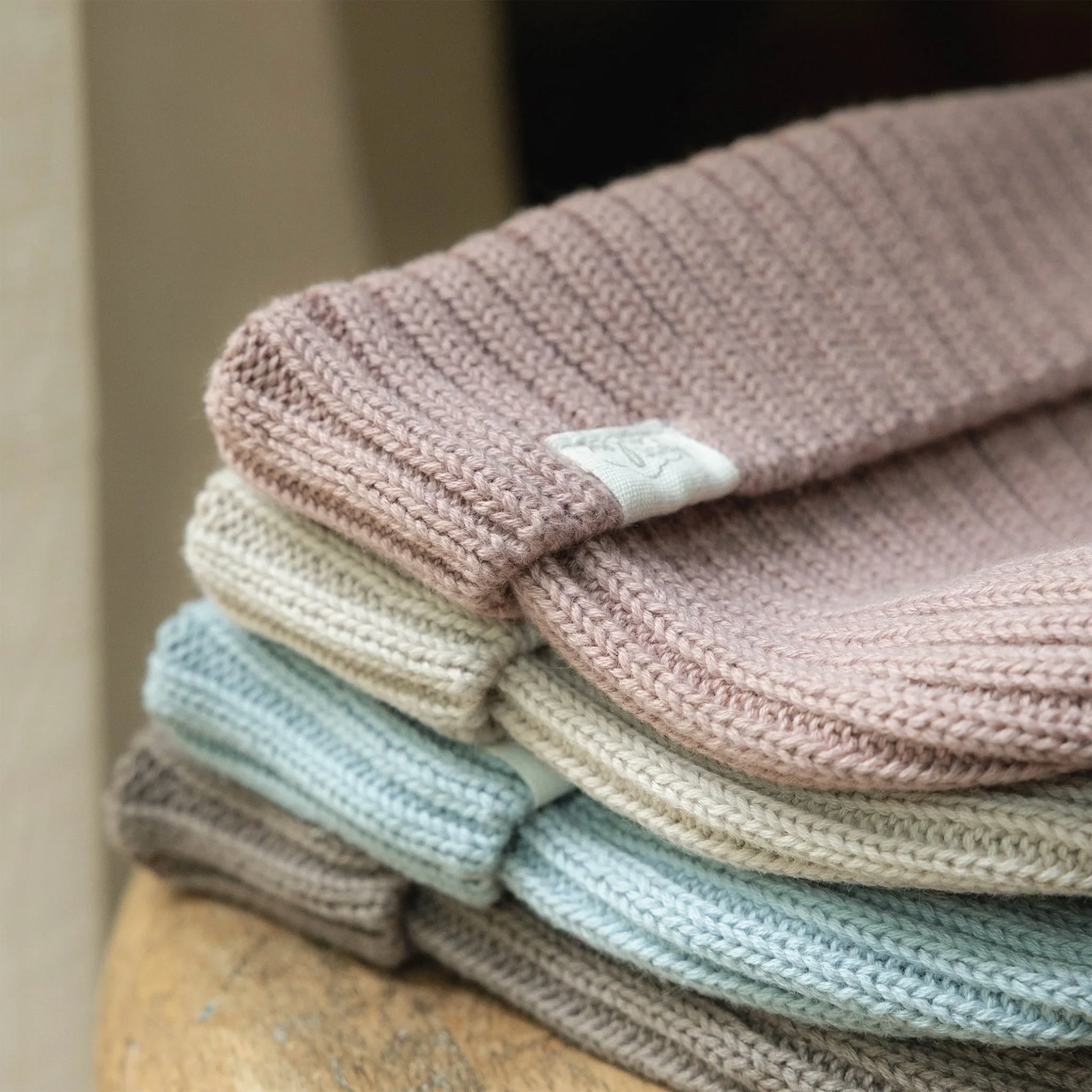 Tuque Tricot 0-6mois -  Beige - Image 7