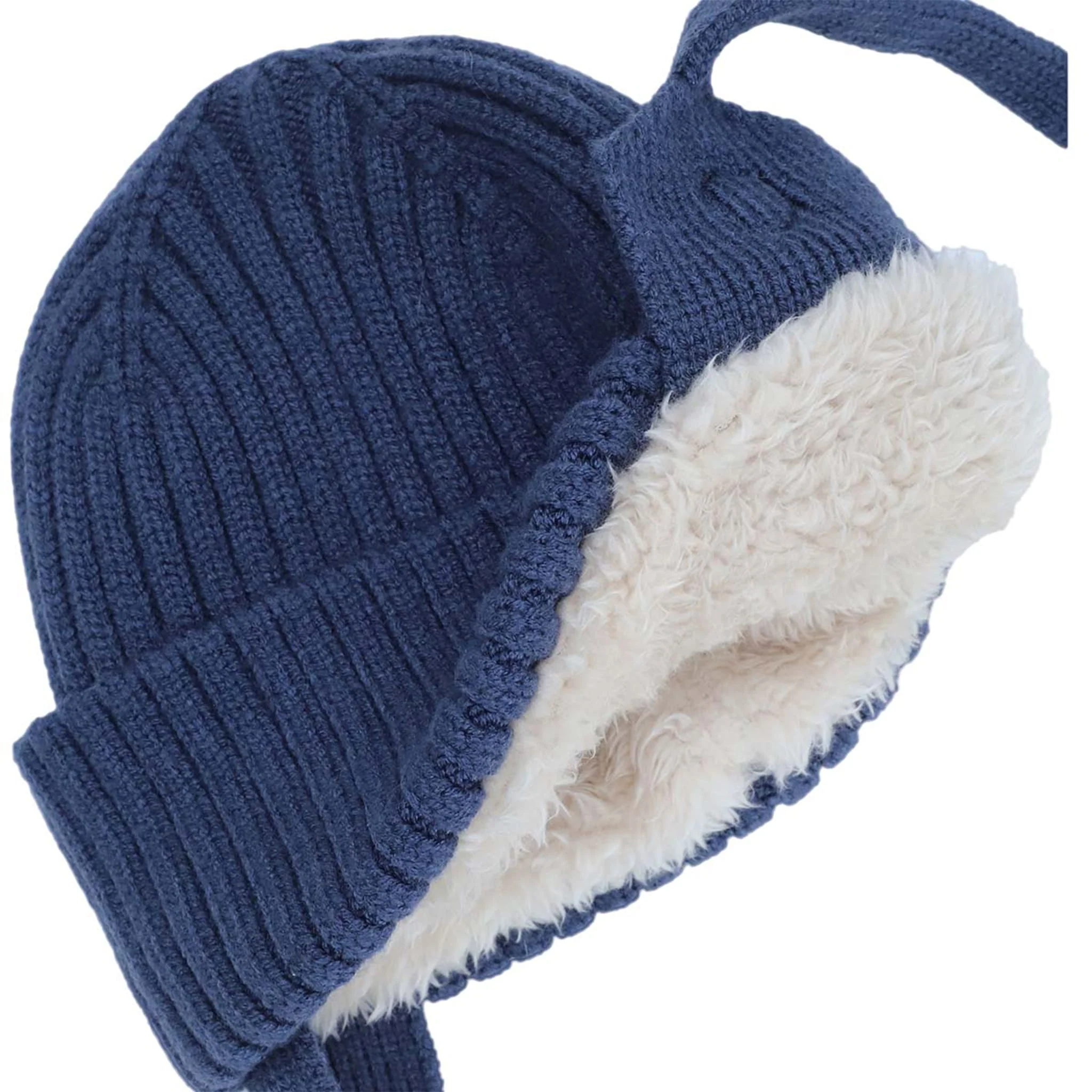 Tuque Tricot Côtelée 0-18mois - Image 2