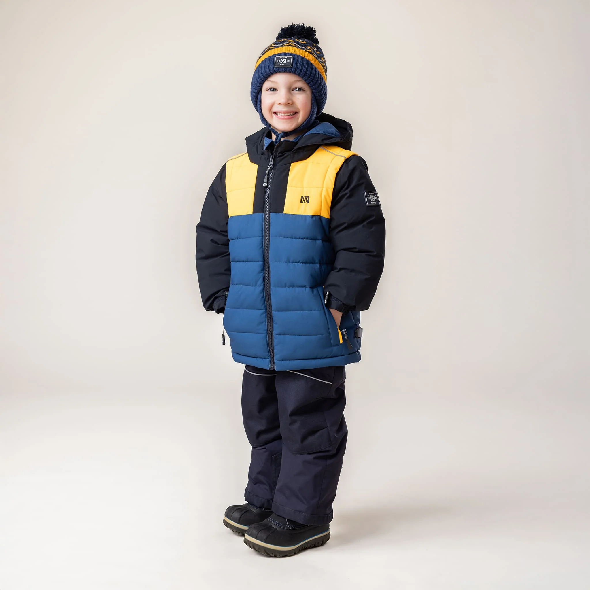Tuque Tricot Hugo 2-6ans - Image 2