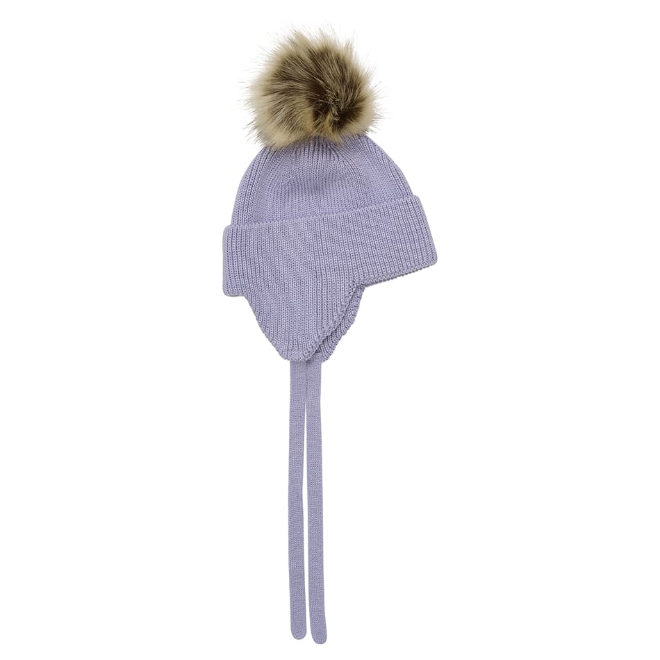 Tuque Tricot Pompon 6-24mois - Image 2