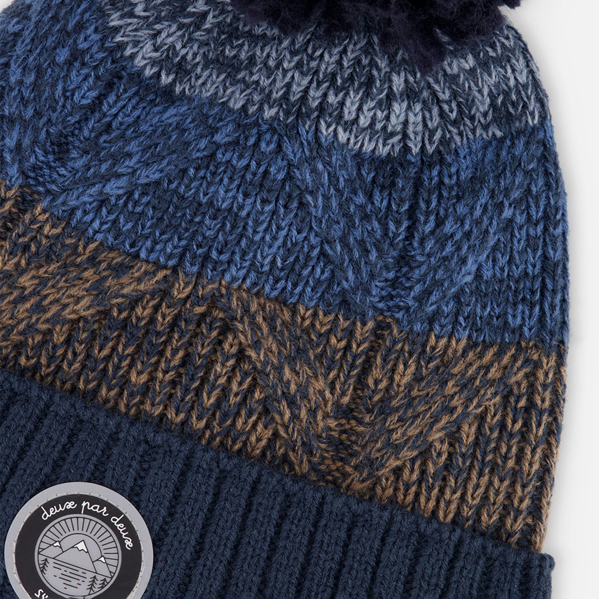 Tuque Tricot Rayée 2-14ans - Image 5