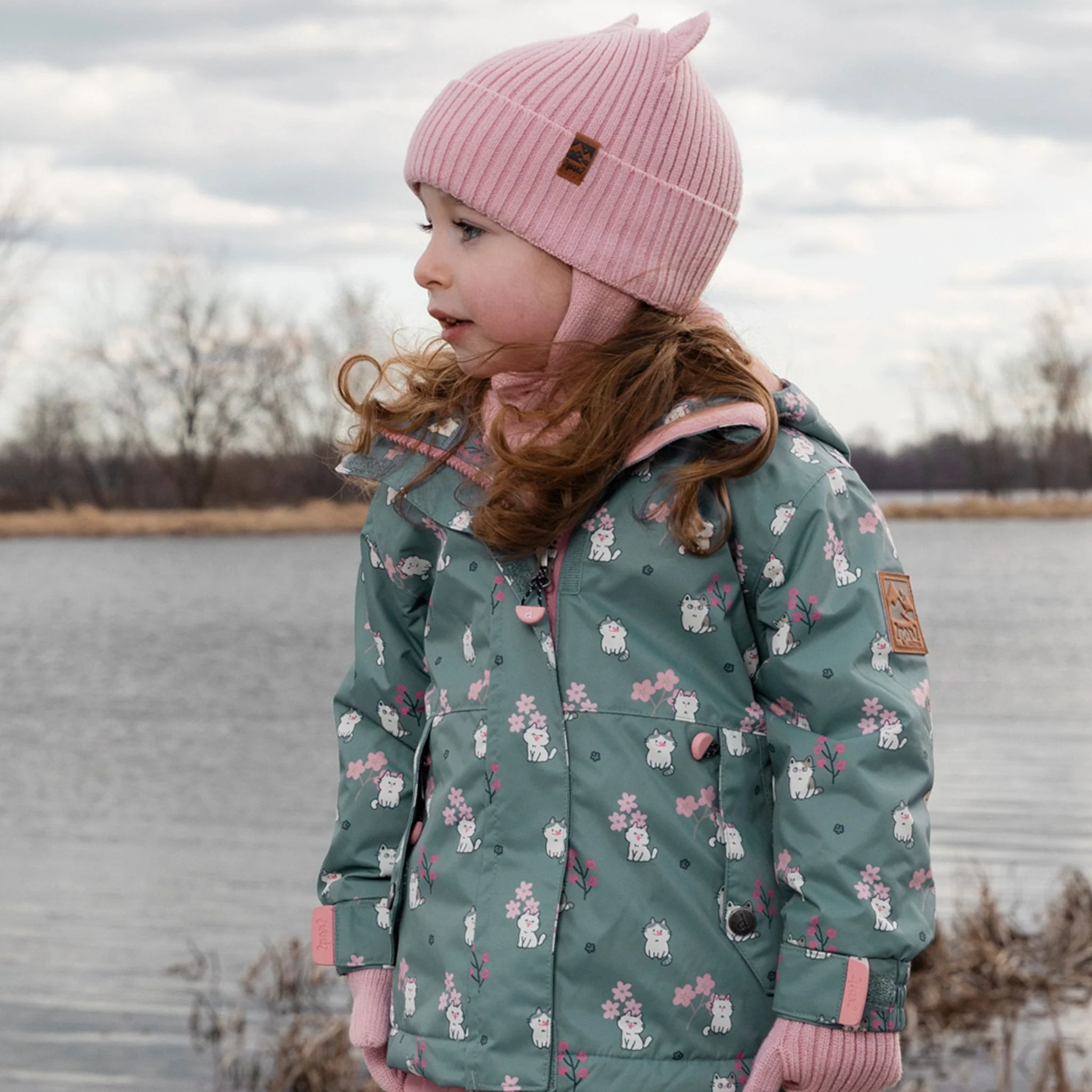 Tuque Tricot Rose 6-24mois - Image 2