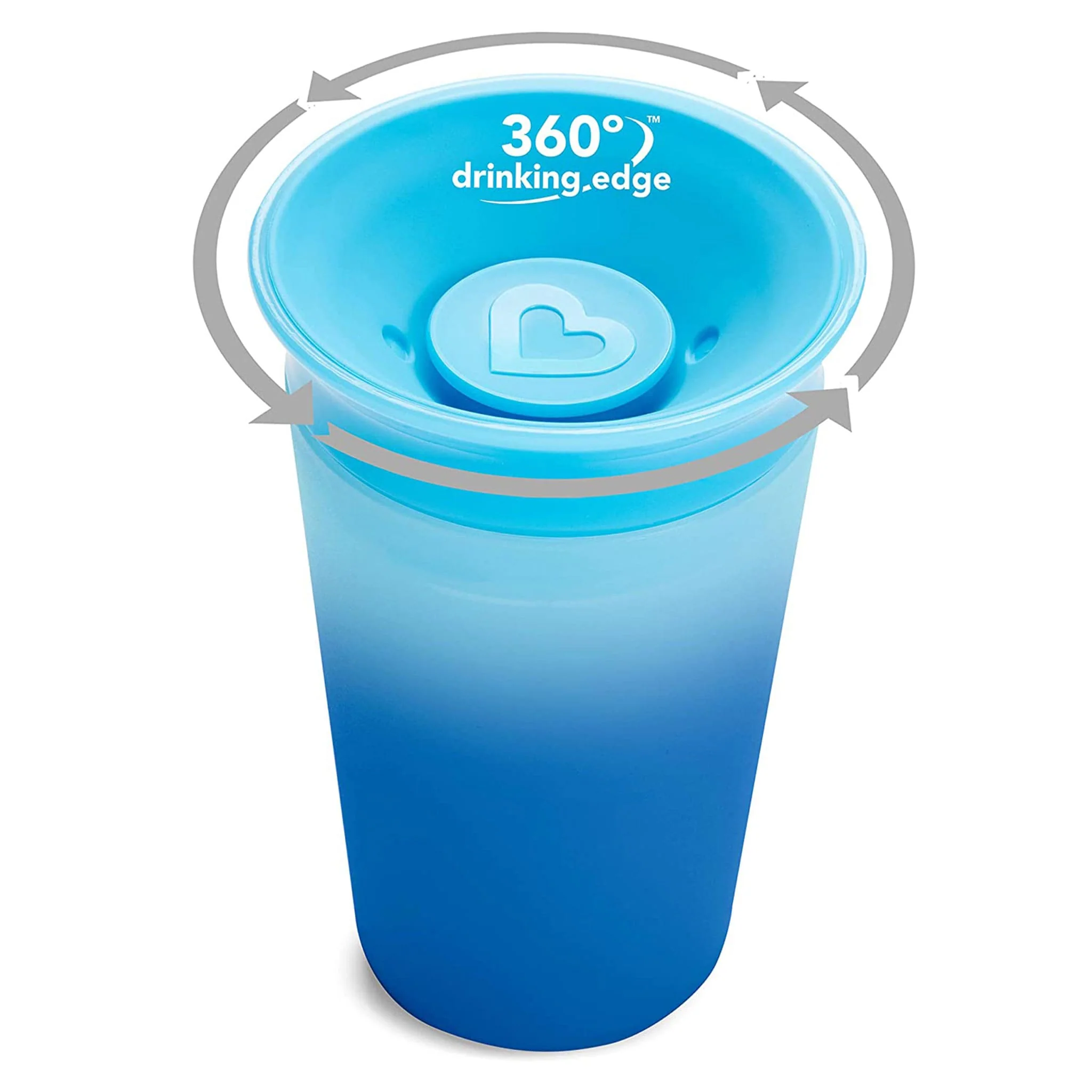 Verre Miracle® 360° 9oz - Bleu Magique - Image 2